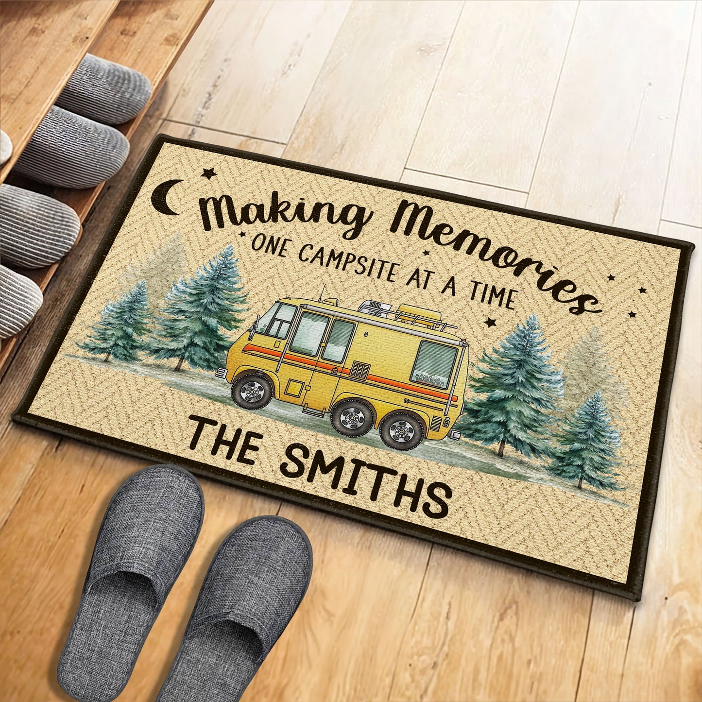 Making Memories One Campsite At A Time With Campervan And Trees
