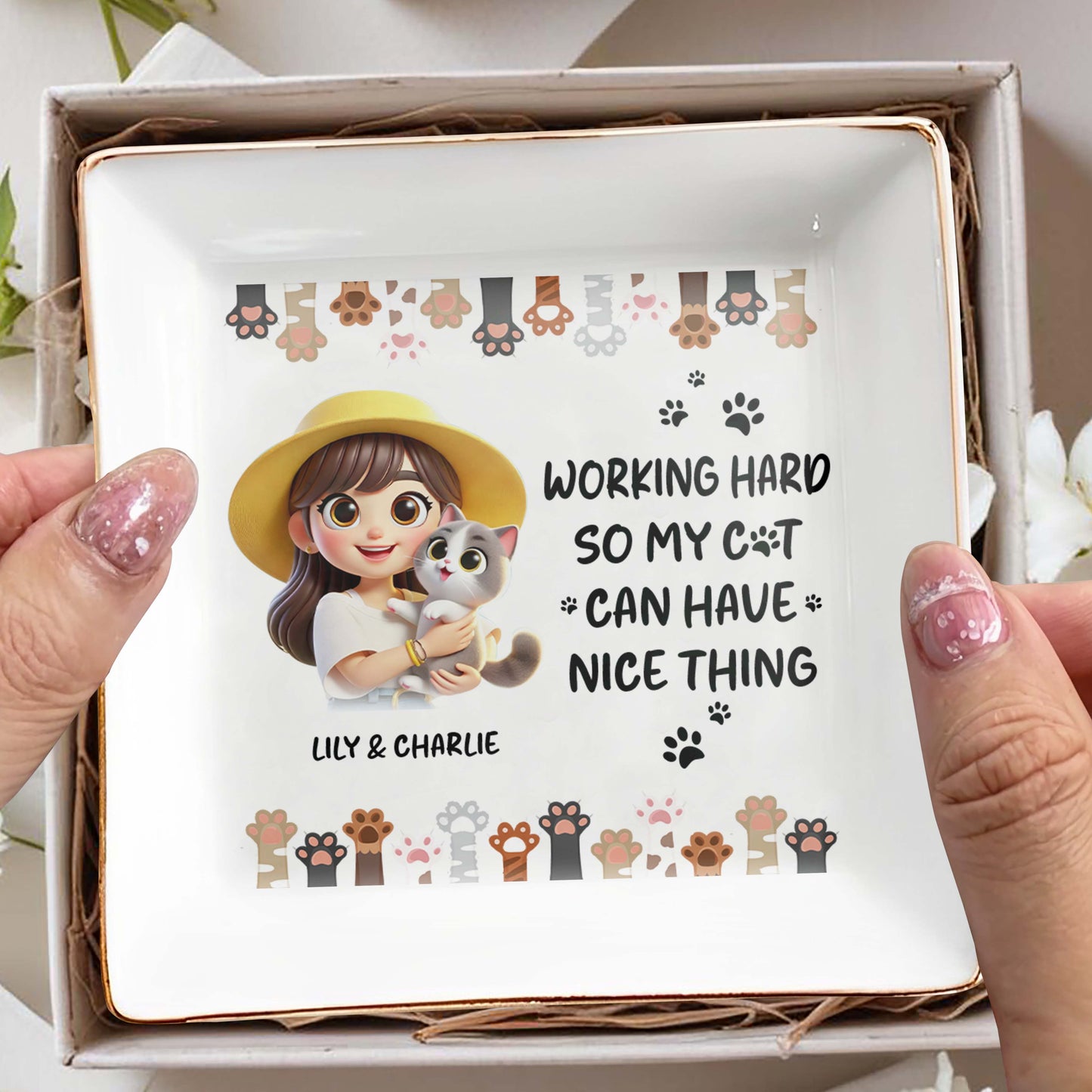 Working Hard So My Cat Can Have Nice Things