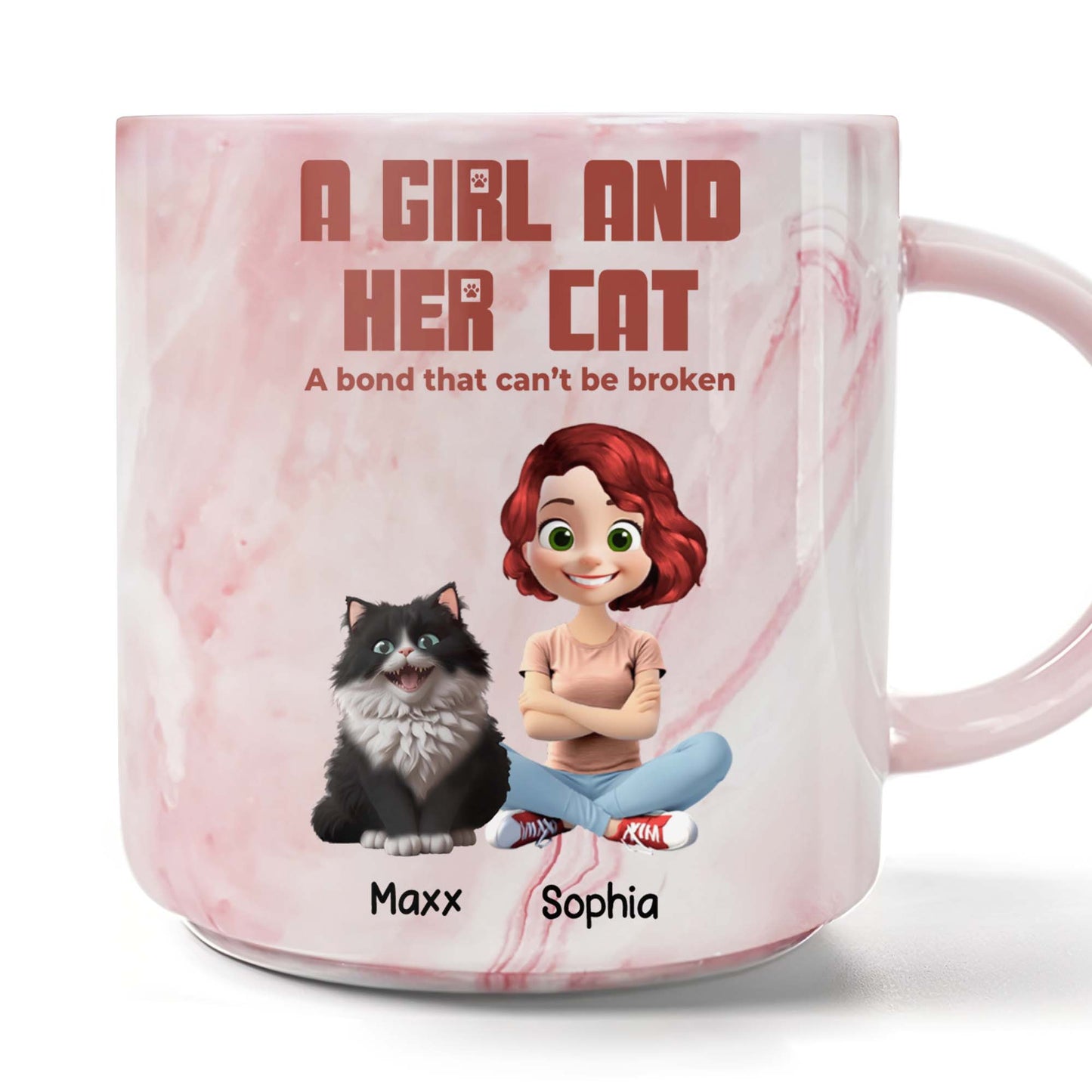 A Girl And Her Cat, A Bond That Can't Be Broken