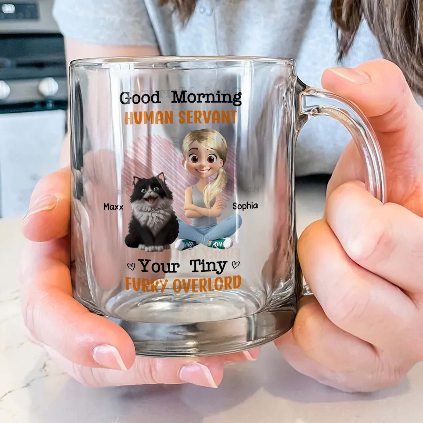 Good Morning Human Servant, Your Tiny Furry Overlord