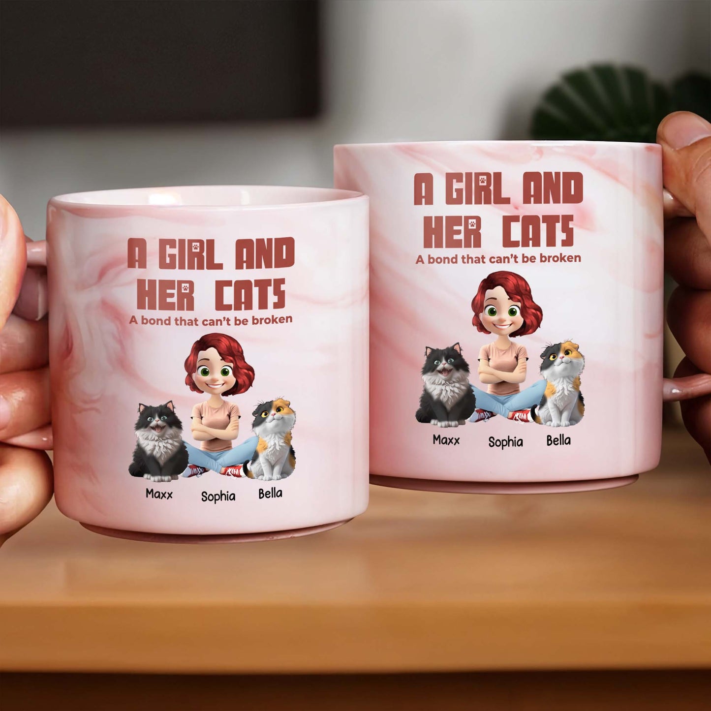 A Girl And Her Cats, A Bond That Can't Be Broken