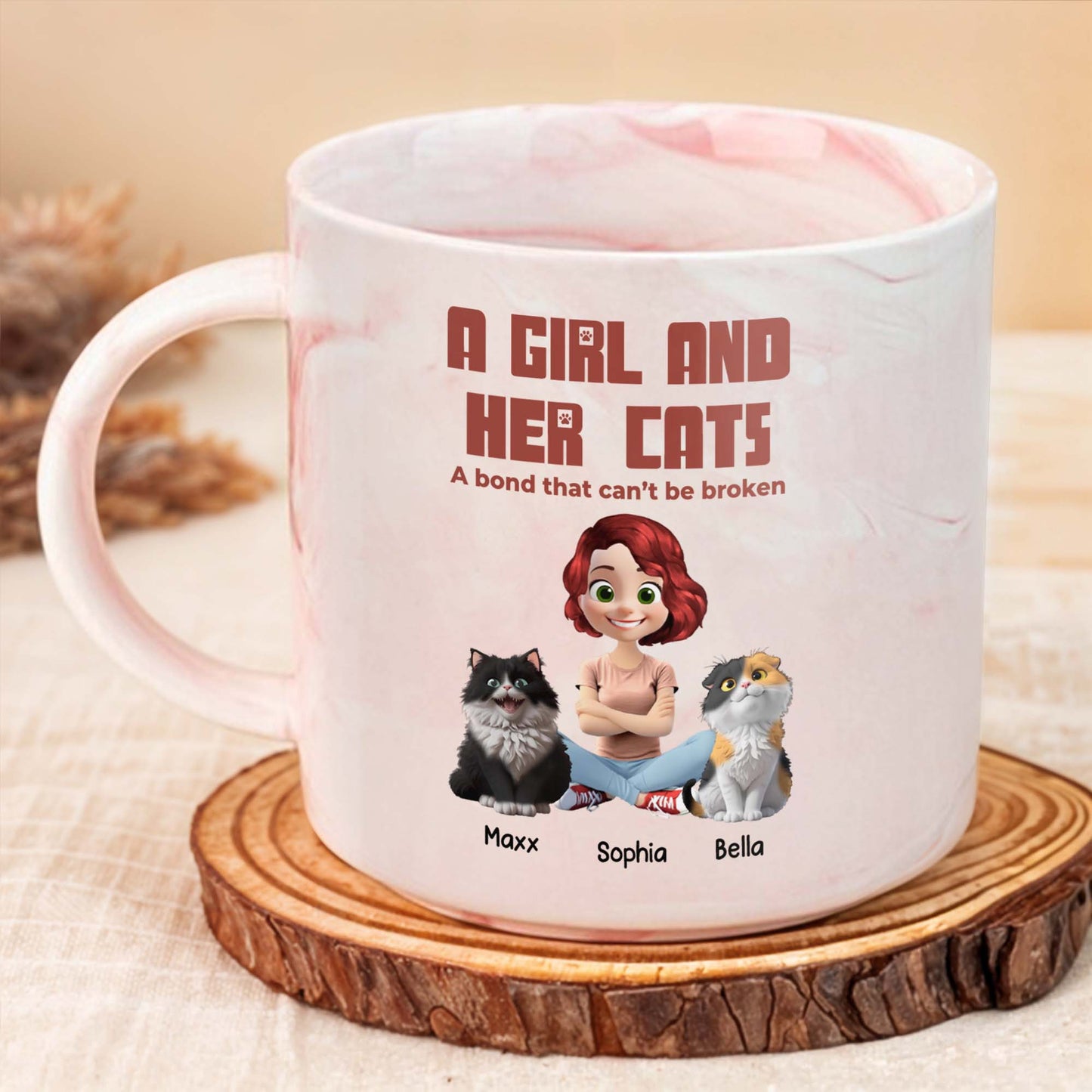 A Girl And Her Cats, A Bond That Can't Be Broken