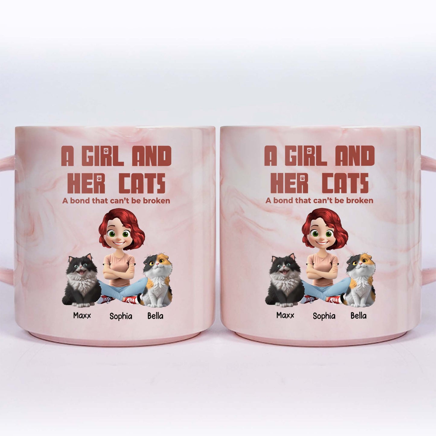 A Girl And Her Cats, A Bond That Can't Be Broken