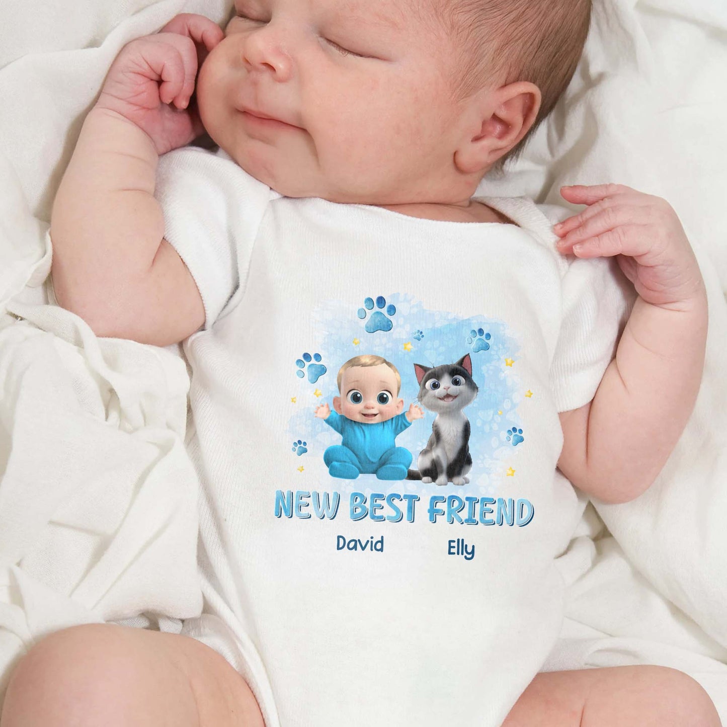 New Best Friend, Baby and Cat