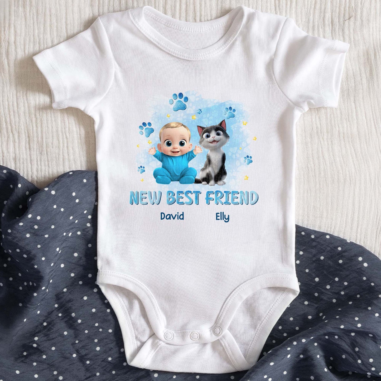 New Best Friend, Baby and Cat