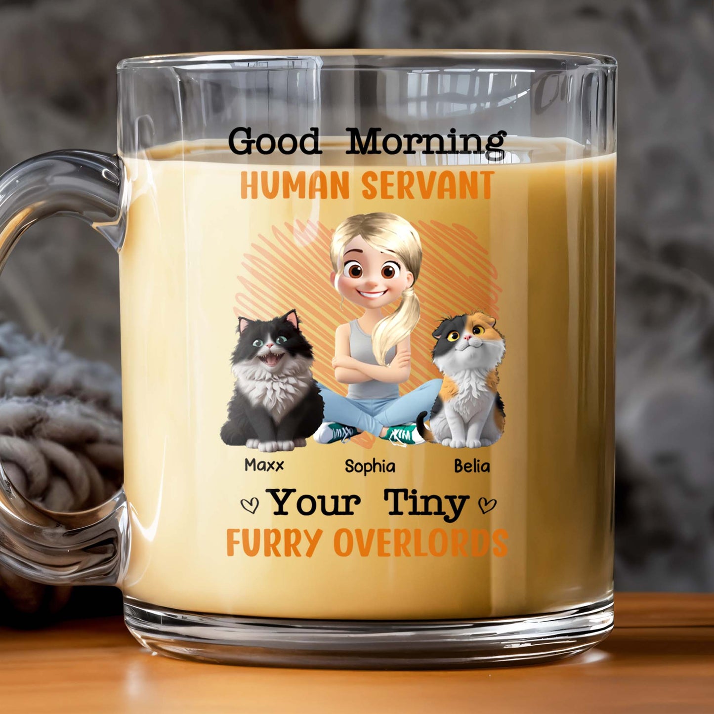 Good Morning Human Servant, Tiny Furry Overlords
