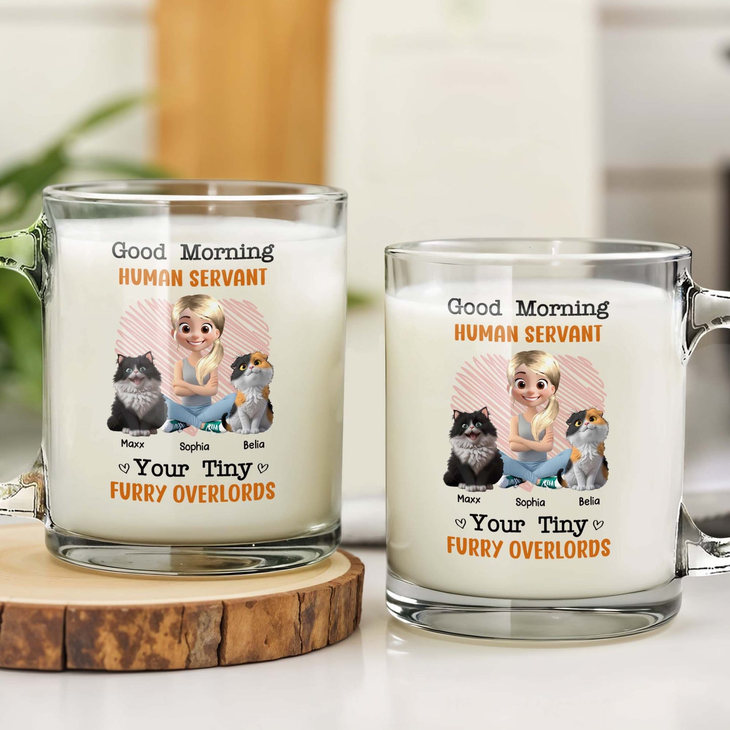 Good Morning Human Servant, Tiny Furry Overlords