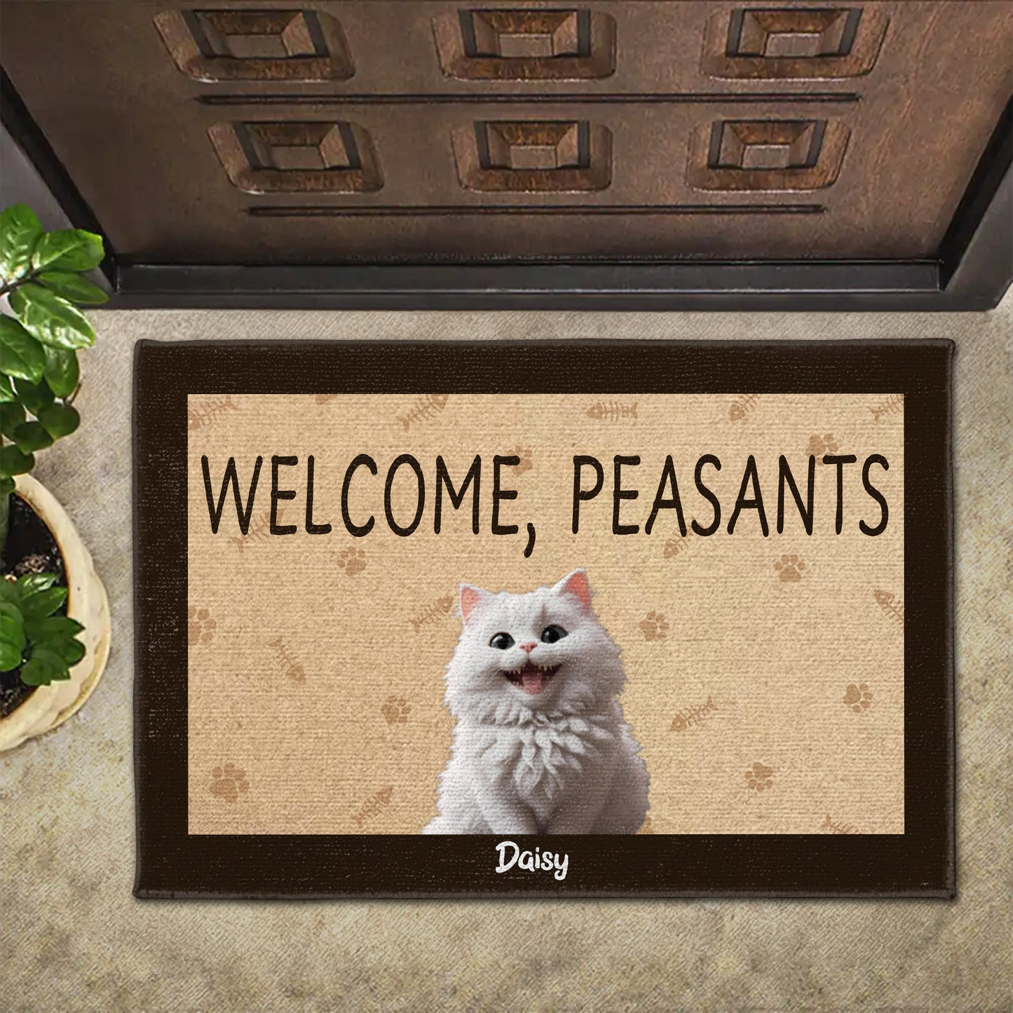 Welcome, Peasants, Cat and Paw Prints