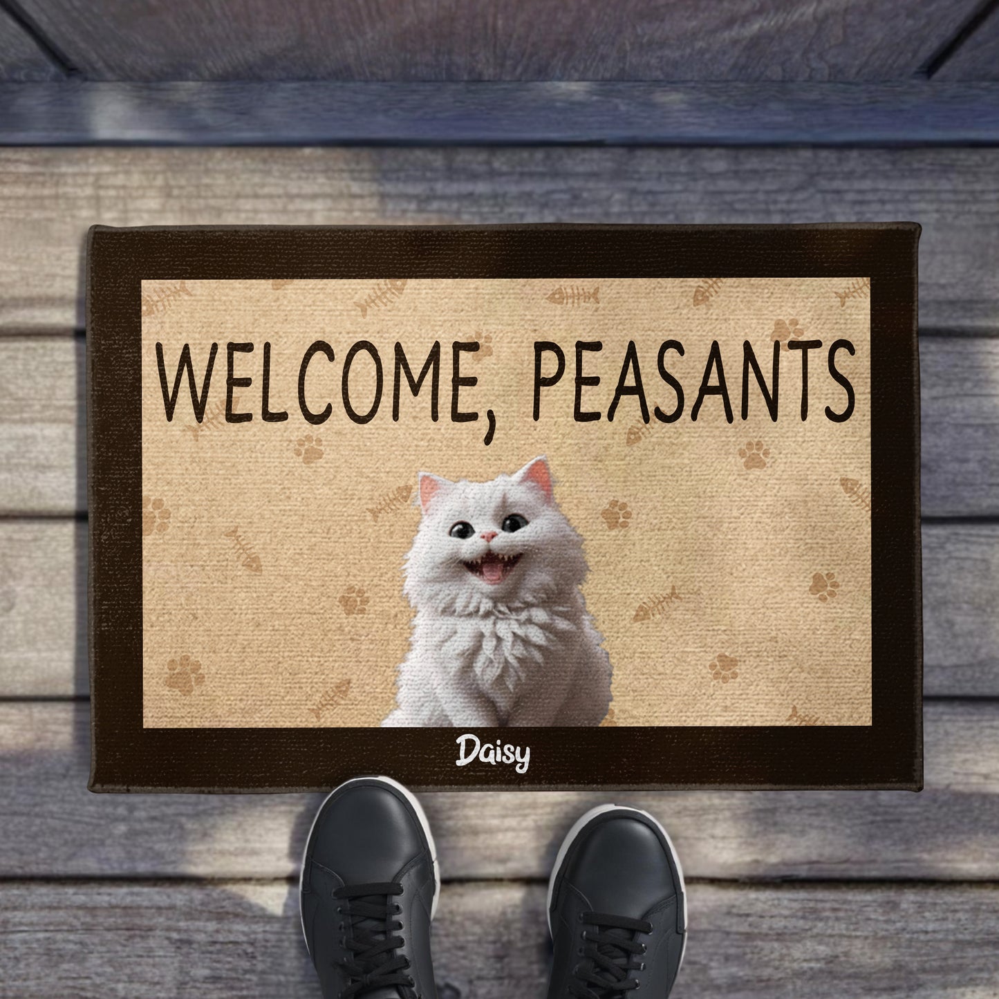 Welcome, Peasants, Cat and Paw Prints