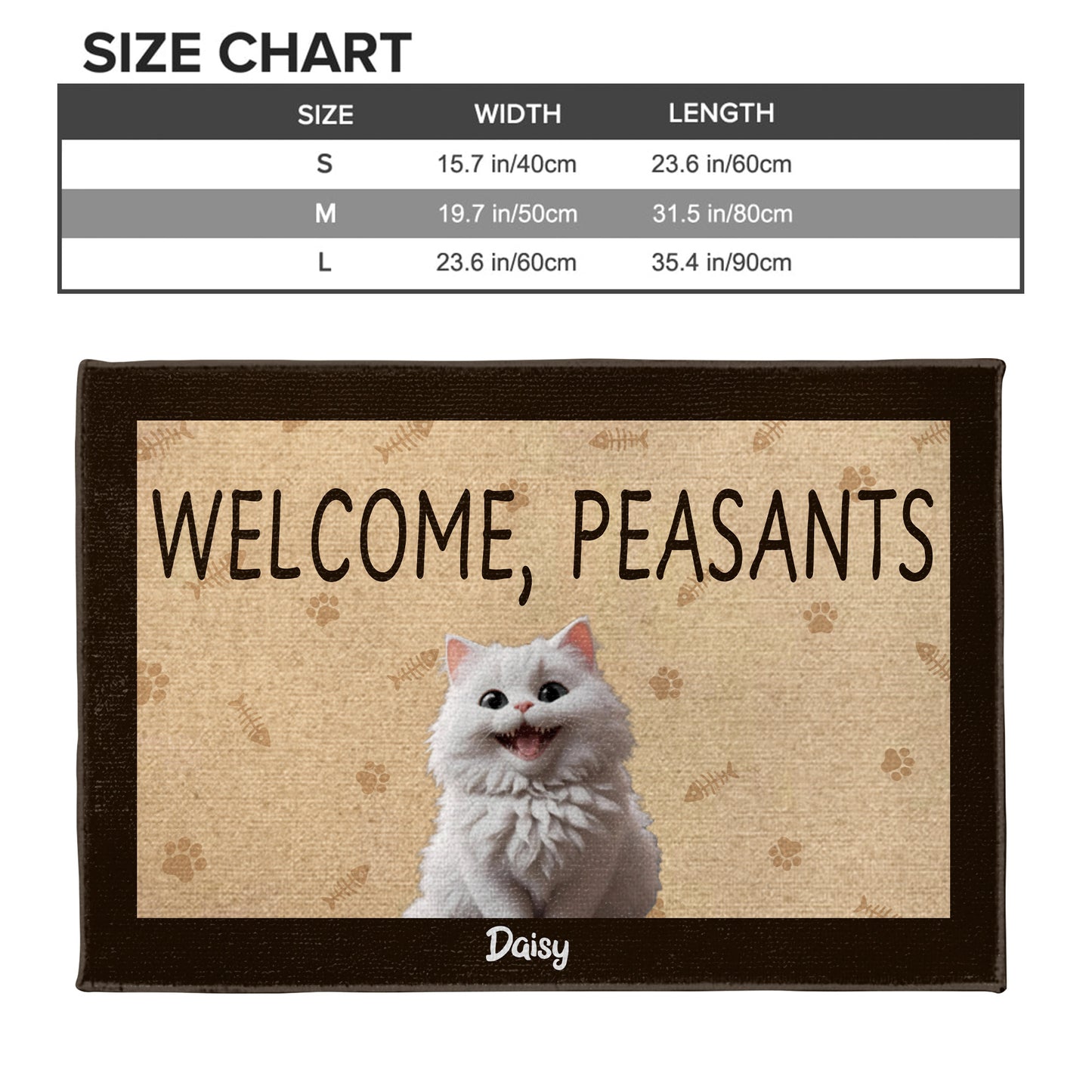 Welcome, Peasants, Cat and Paw Prints