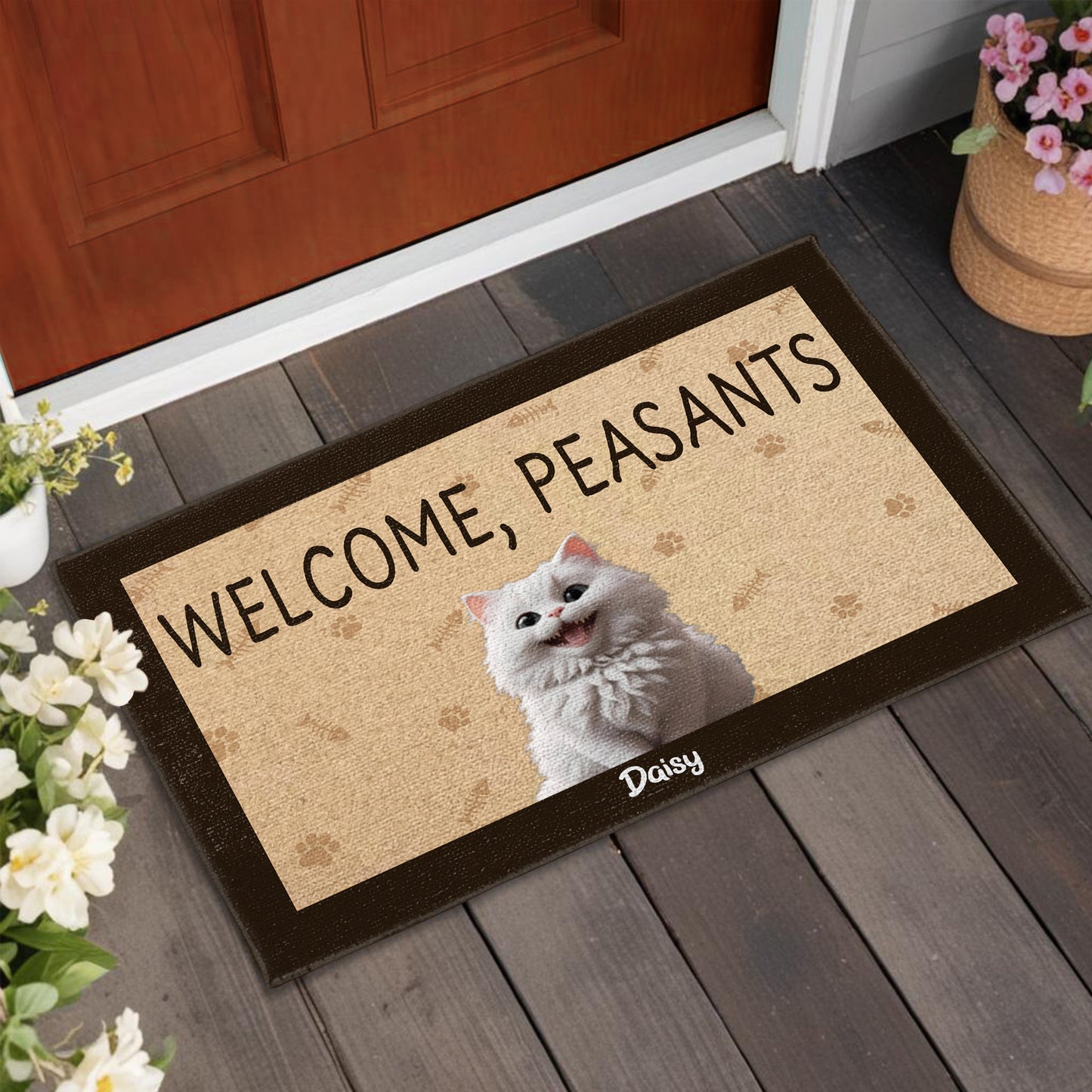 Welcome, Peasants, Cat and Paw Prints