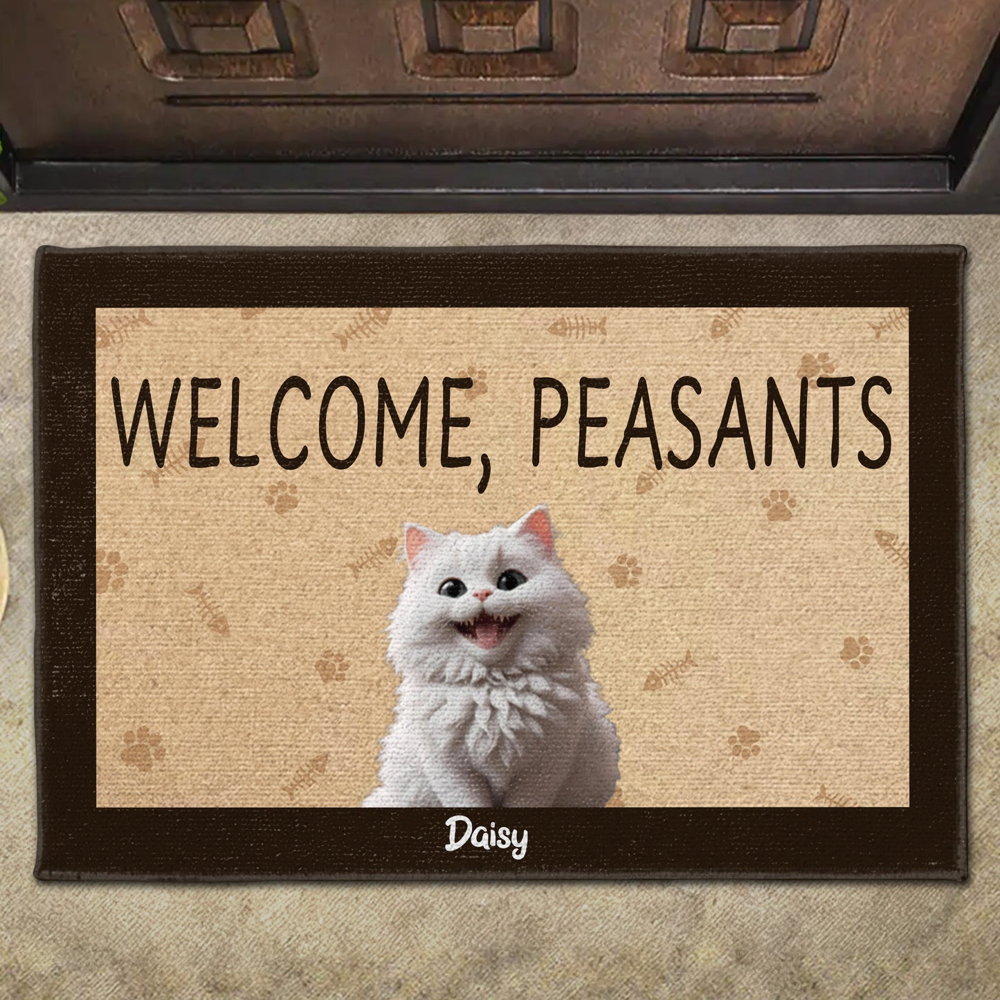 Welcome, Peasants, Cat and Paw Prints