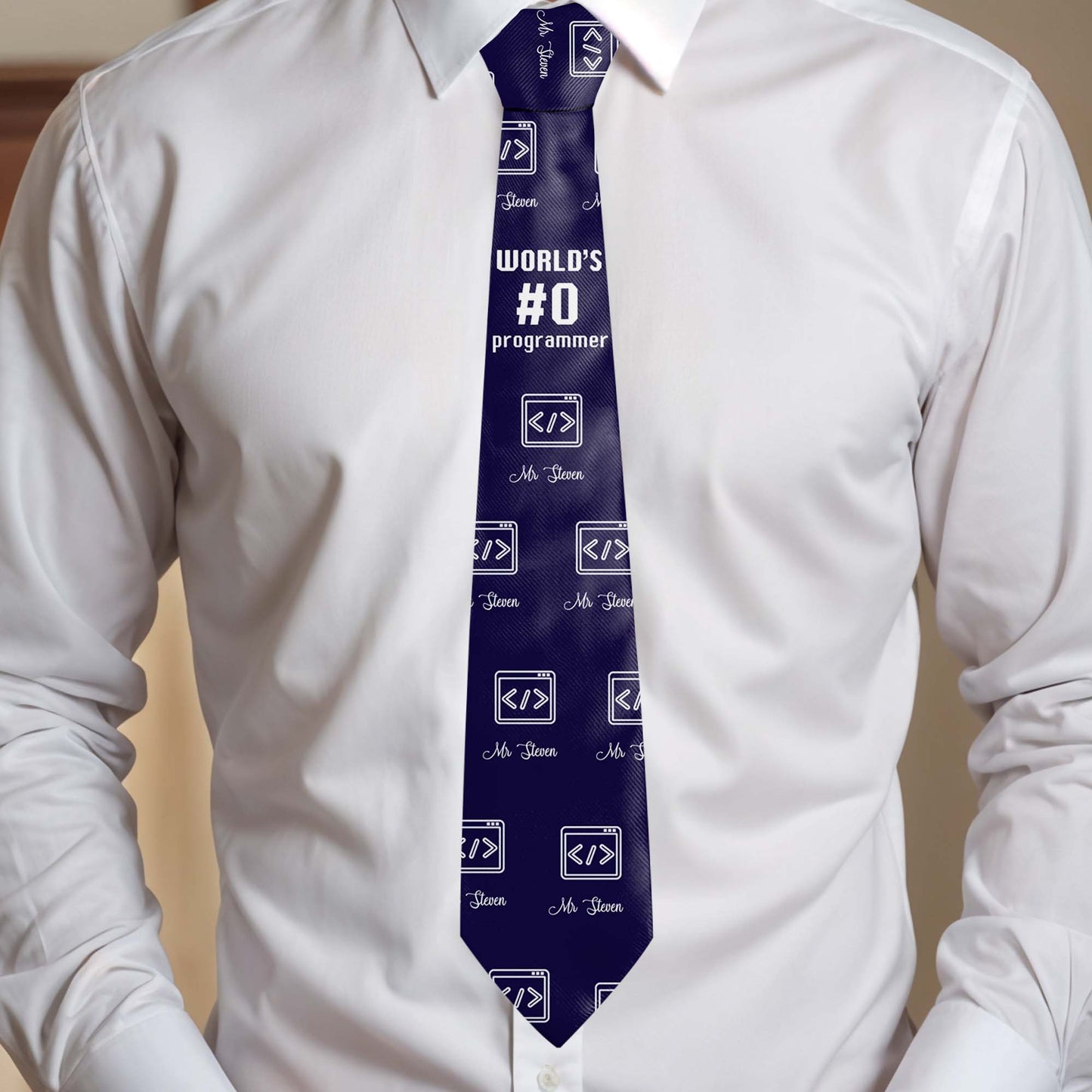 World's Number Zero Programmer Passion For Coding Tie