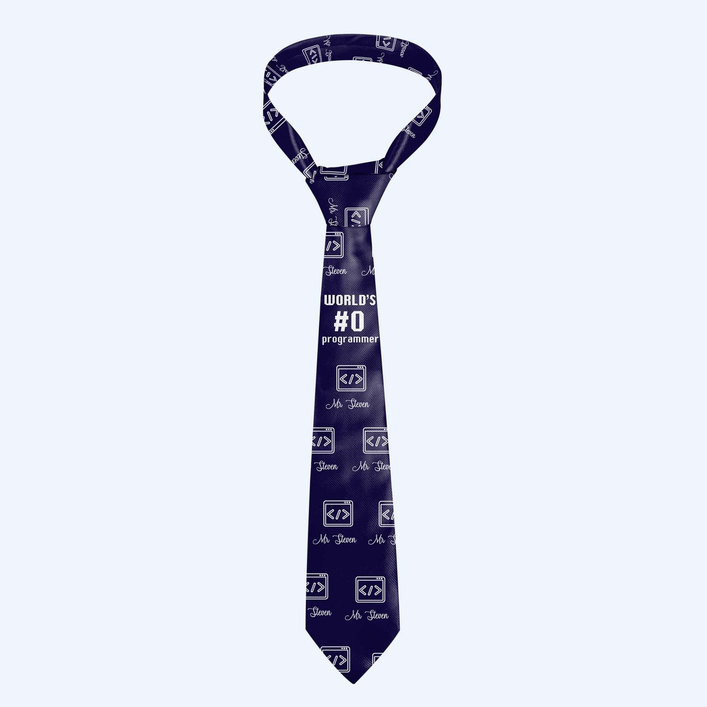 World's Number Zero Programmer Passion For Coding Tie