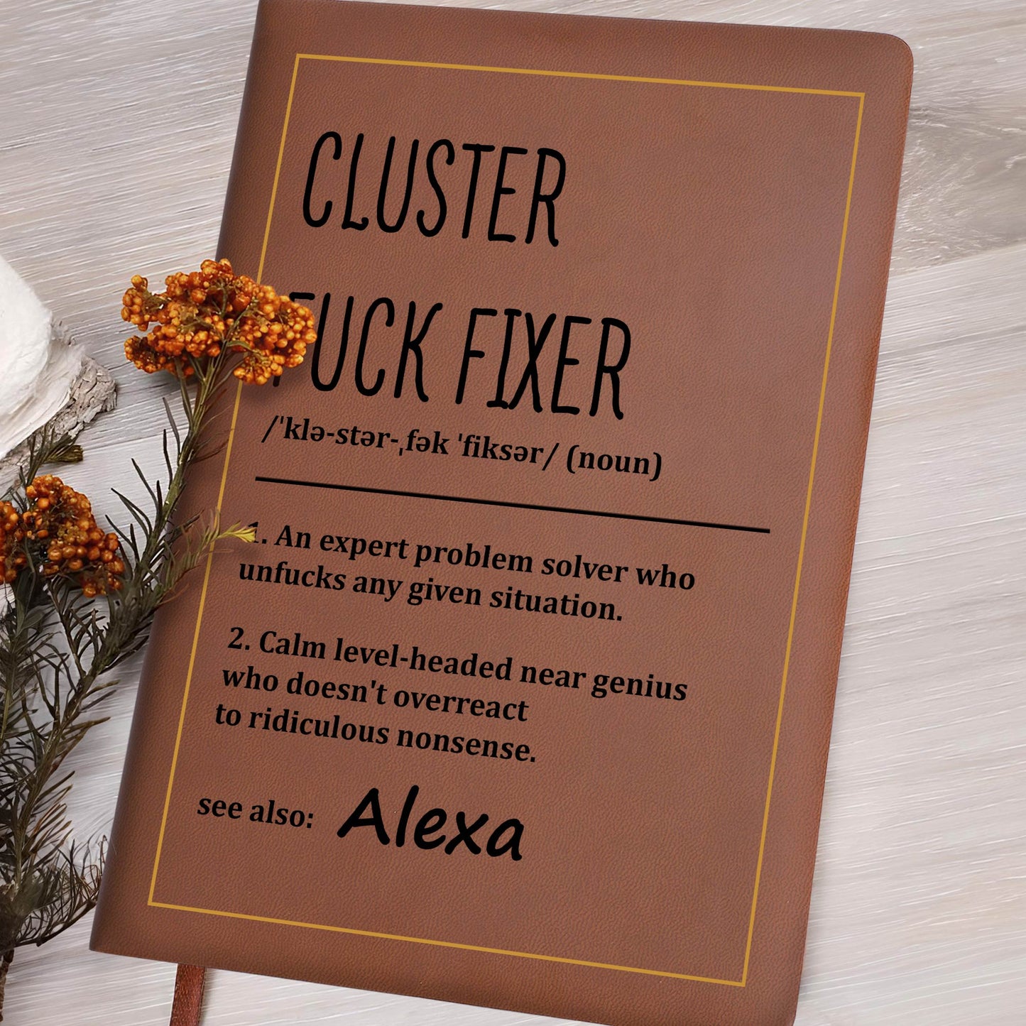 Expert Problem Solver Laurel Leaves Design