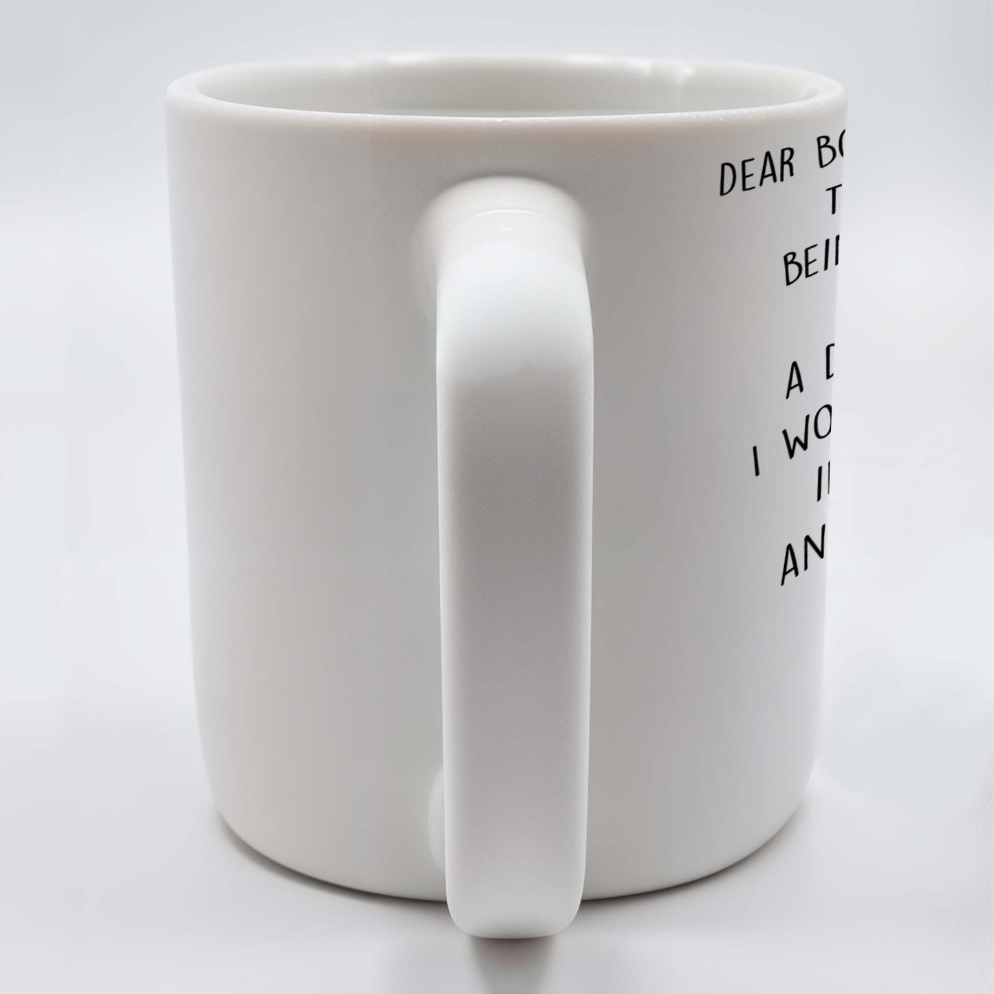 Thanks For Being My Boss Appreciation Coffee Mug