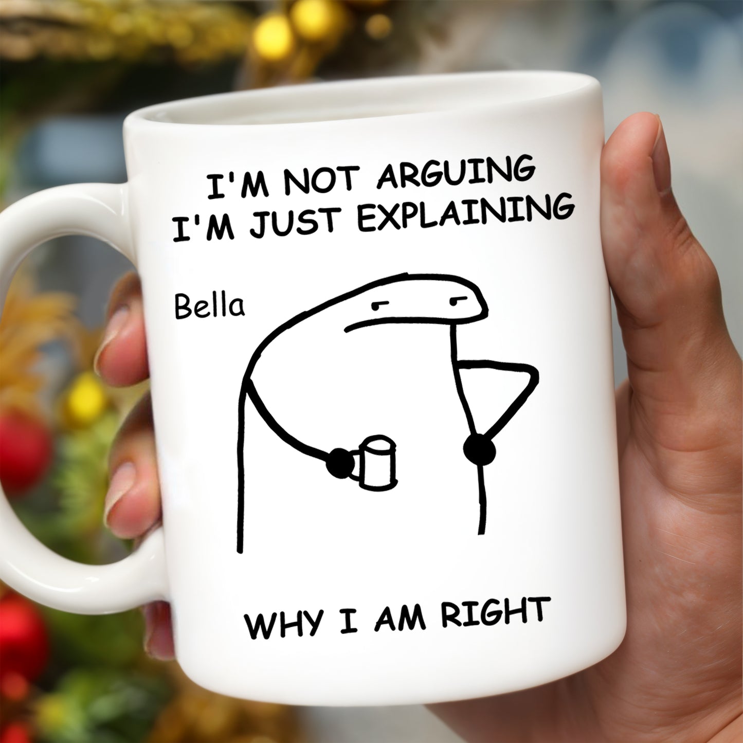 Explaining Why I Am Right Dinosaur Design