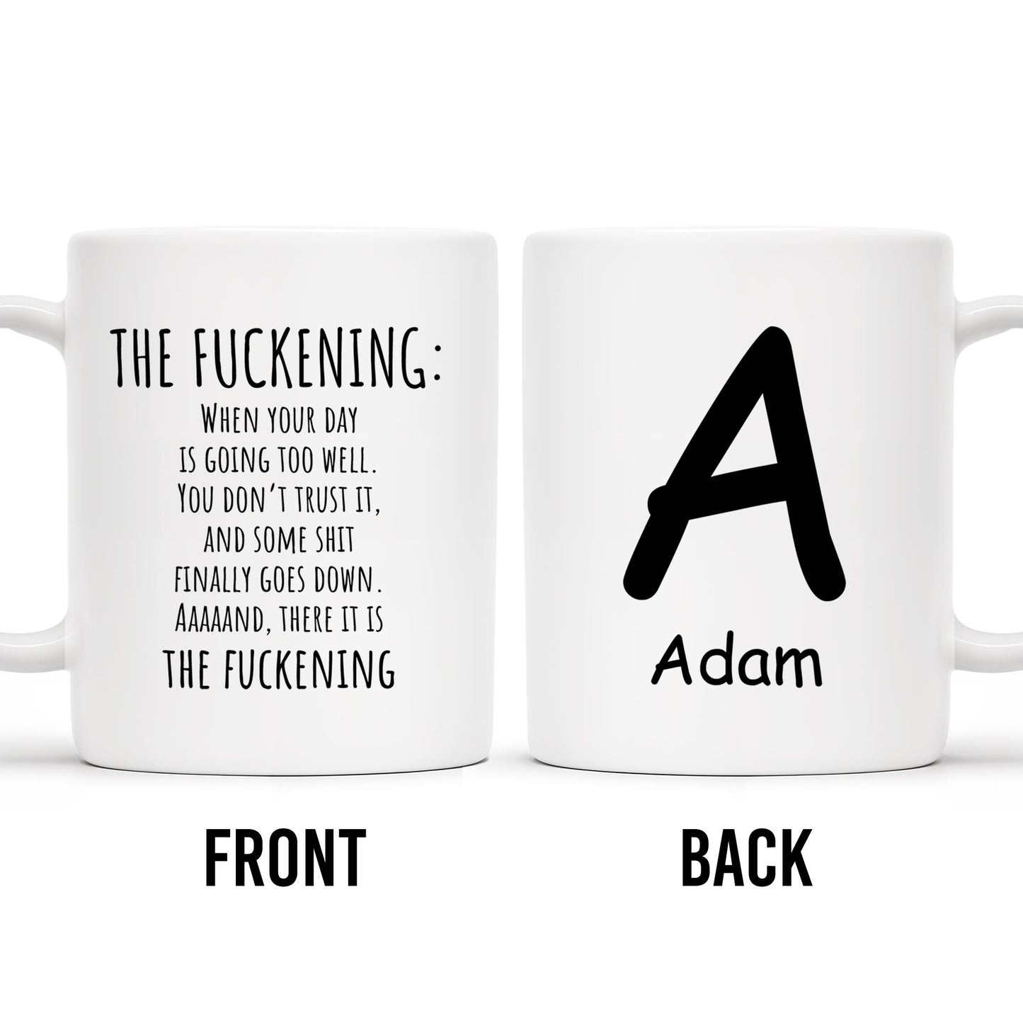 Customize Your Day Going Well Chaos Moment Mug
