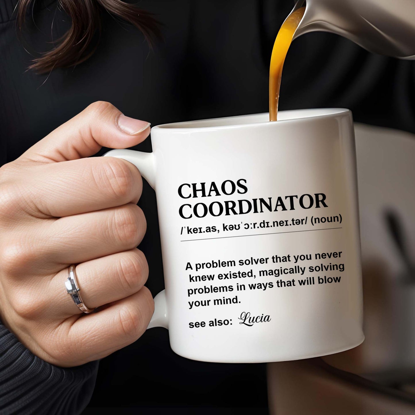 Chaos Coordinator Magical Problem Solver Mug
