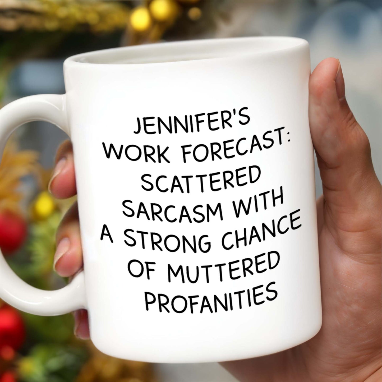Scattered Sarcasm And Muttered Profanities Mug