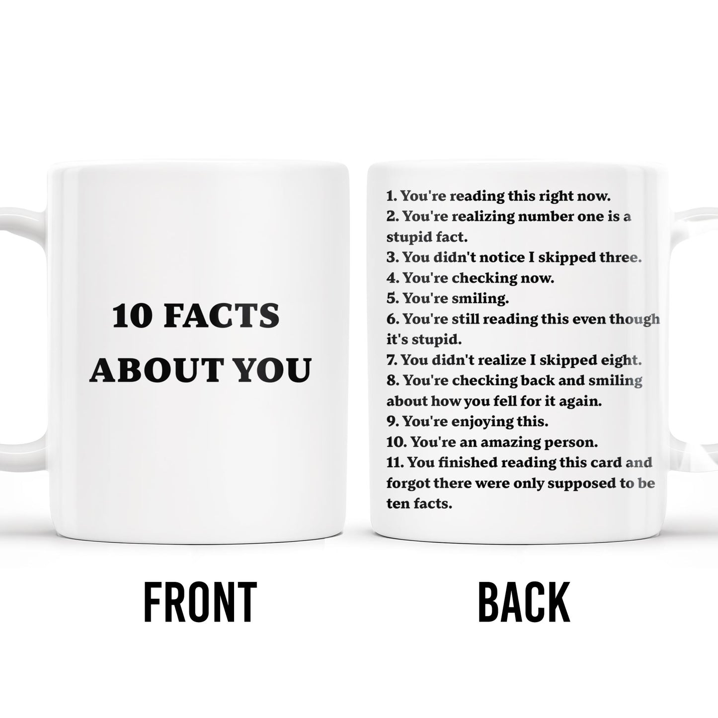 10 Facts About You, Humorous and Uplifting