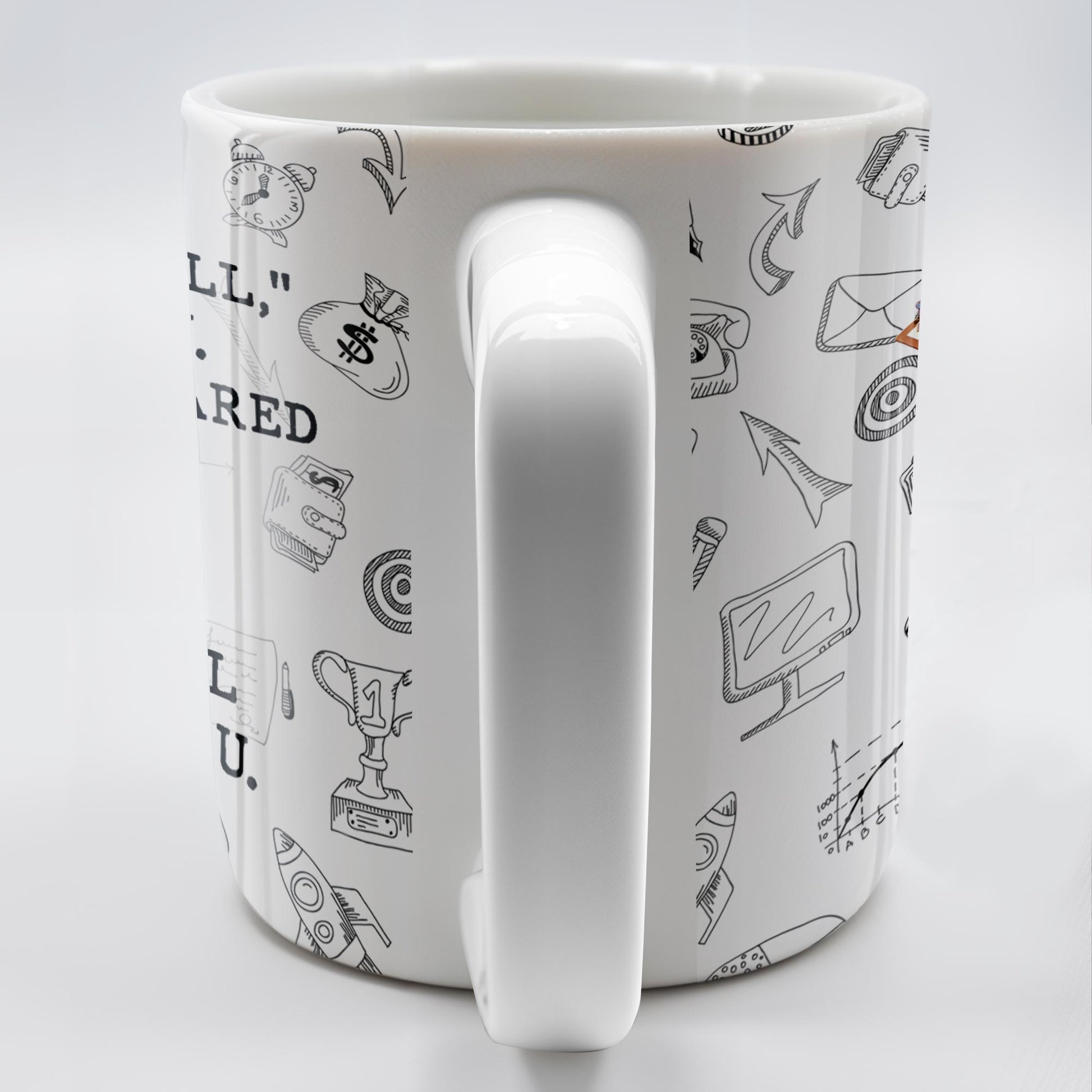 First Of All Run Away Facts Data Destroy Quote With Business Woman