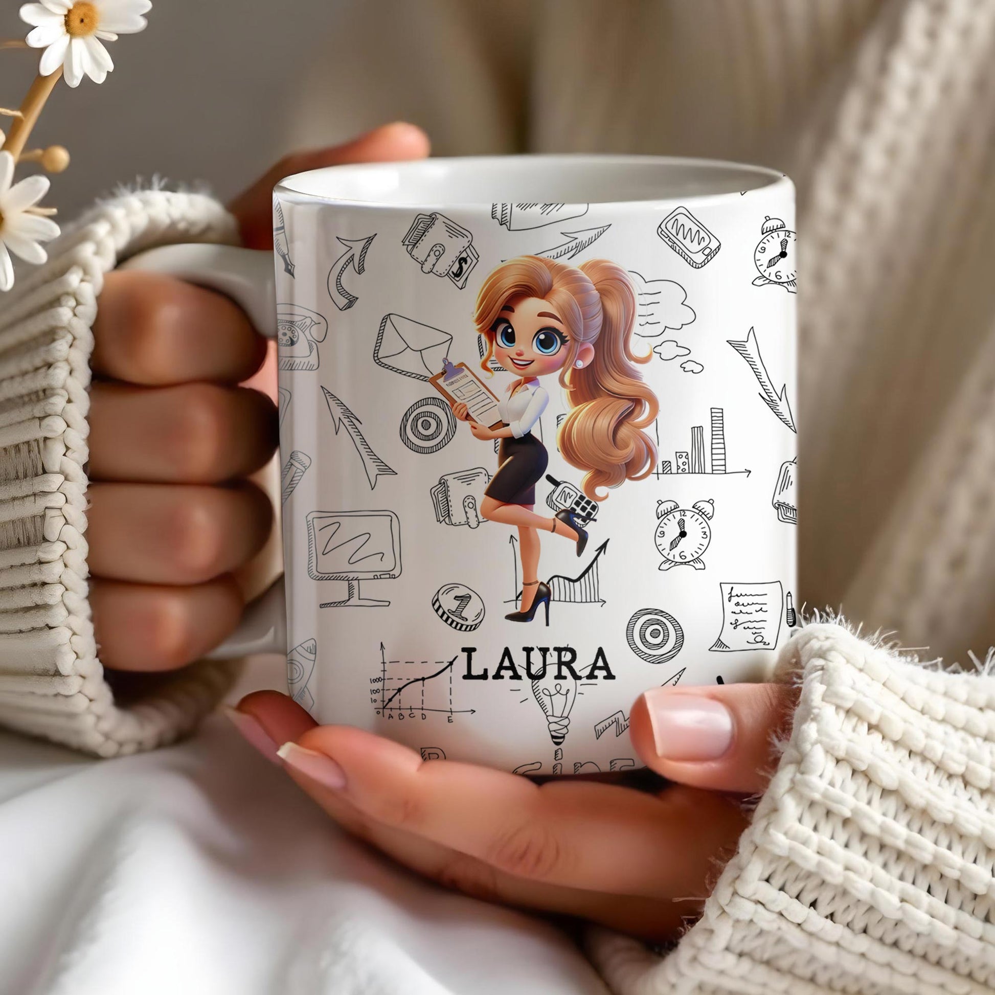 First Of All Run Away Facts Data Destroy Quote With Business Woman