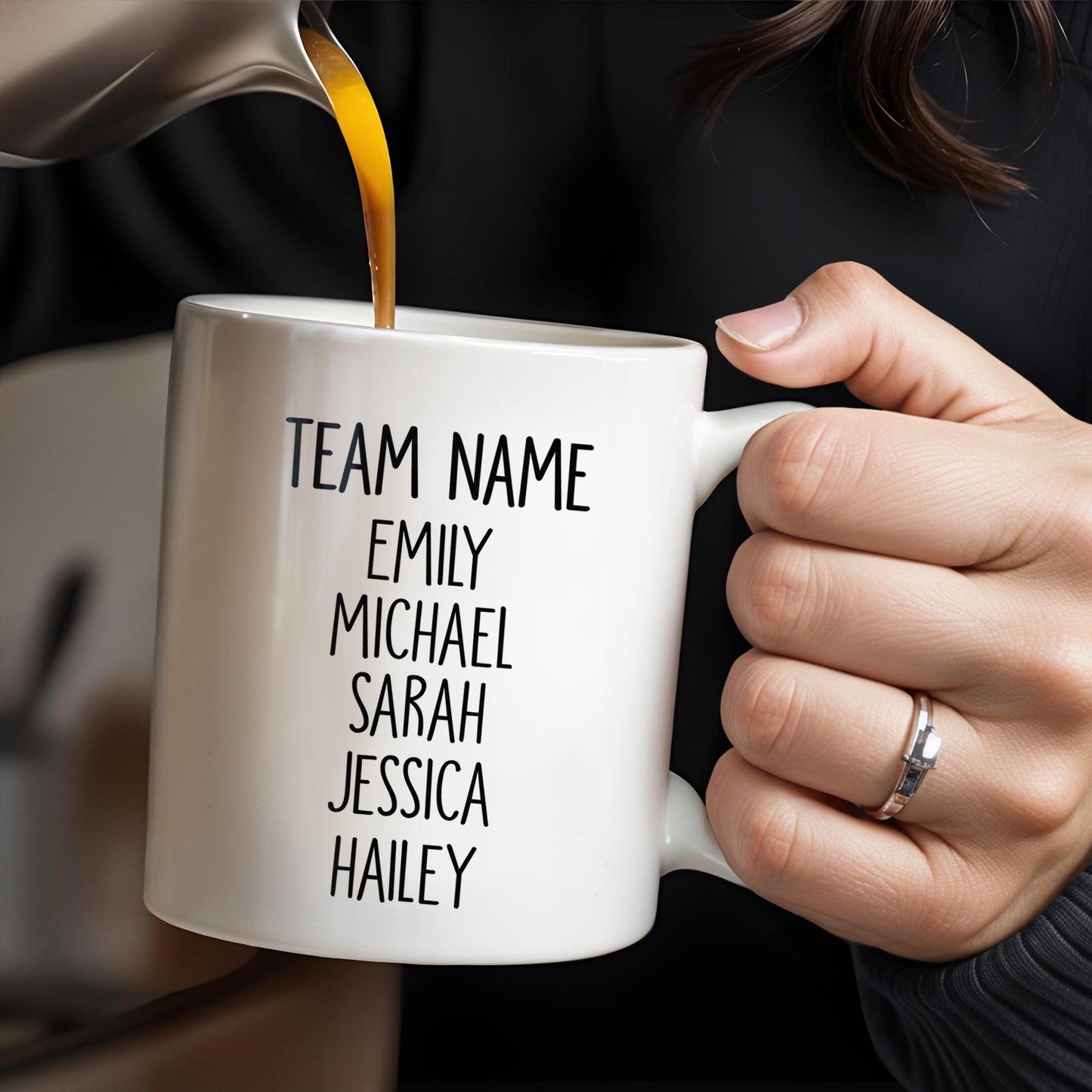 Excellence Team Motivation Custom Mug