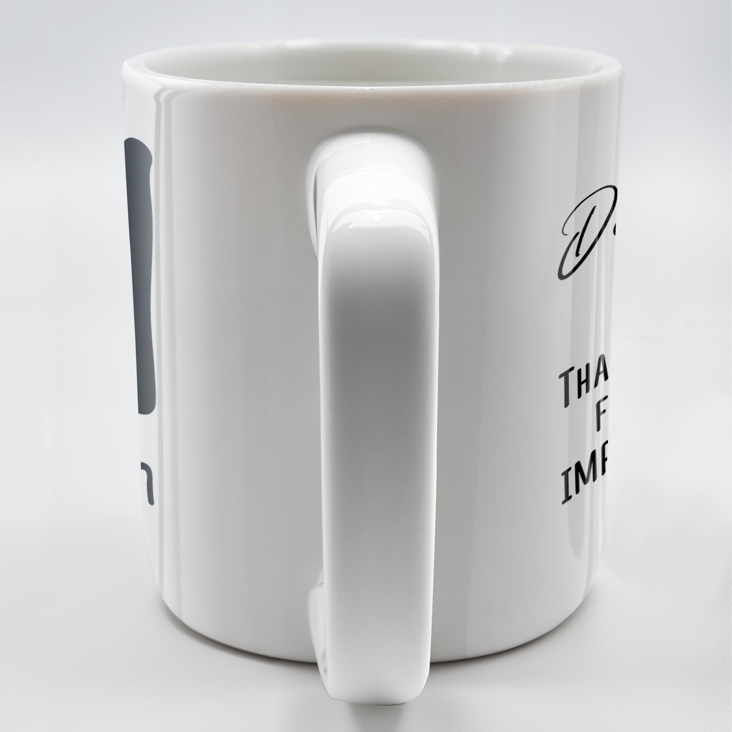 Difference Maker Appreciation Mug With Monogram