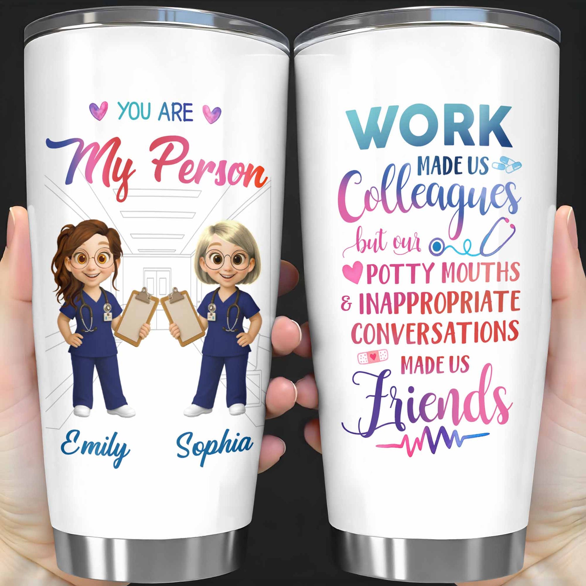 You Are My Person, Medical Professionals With Clipboard