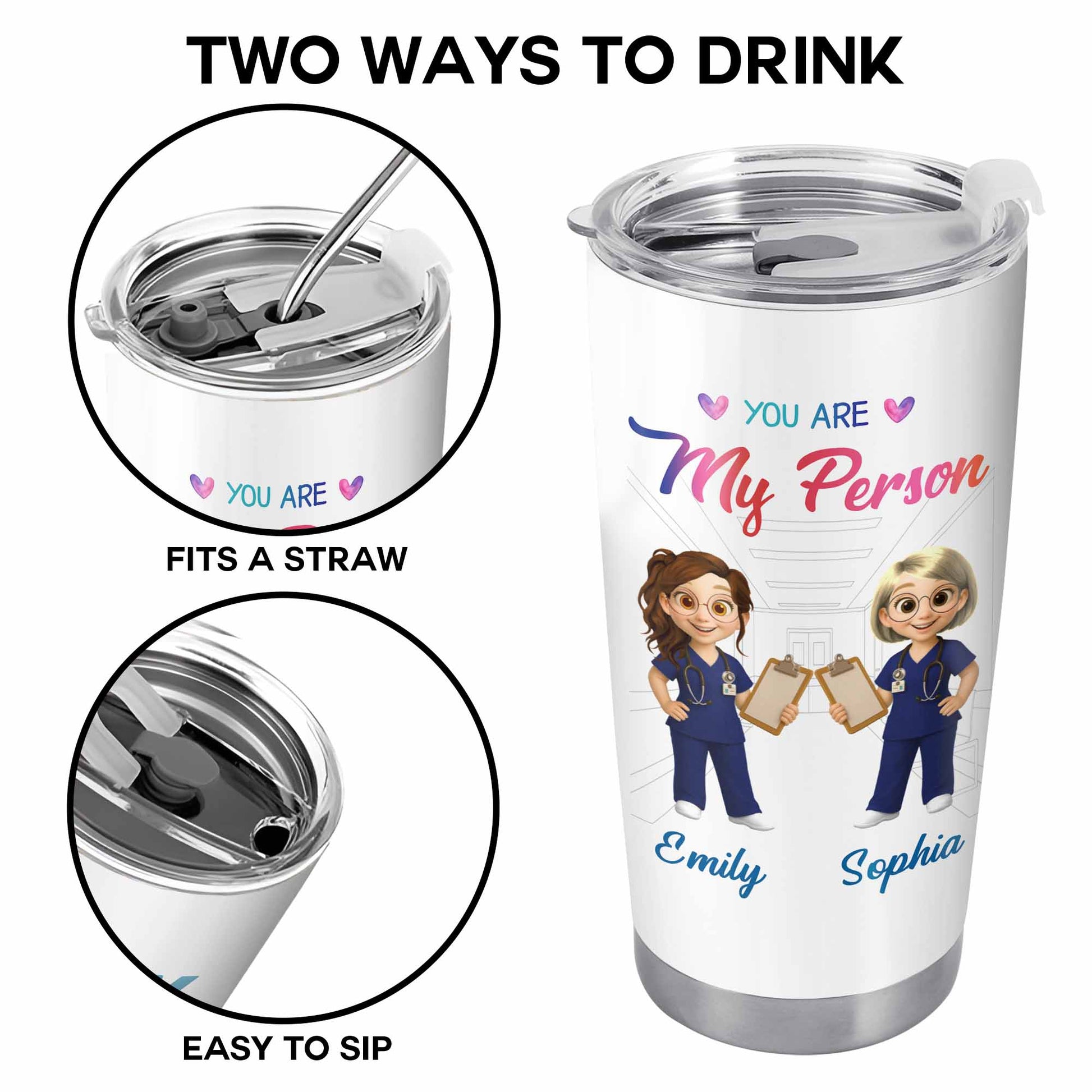 You Are My Person, Medical Professionals With Clipboard