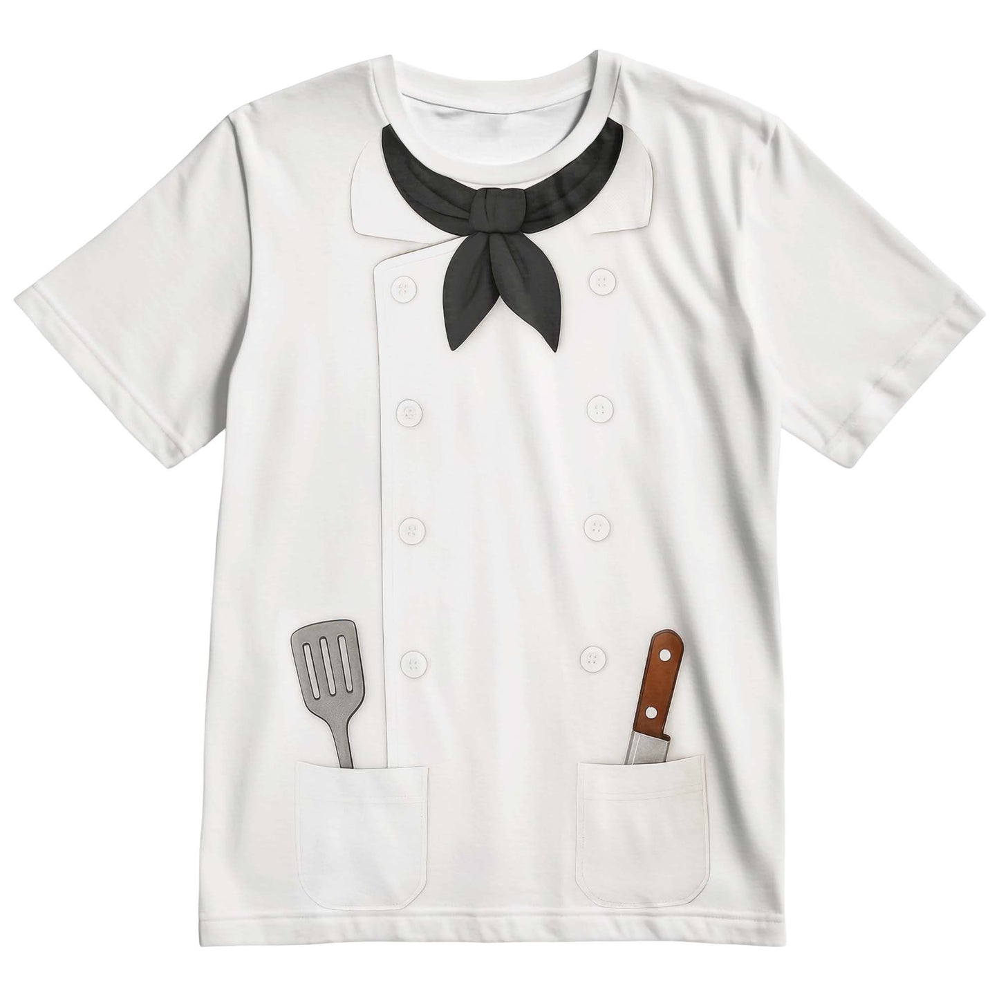 Bring Style To Your Cooking With Chef's Uniform, Spatula, Kitchen Knife