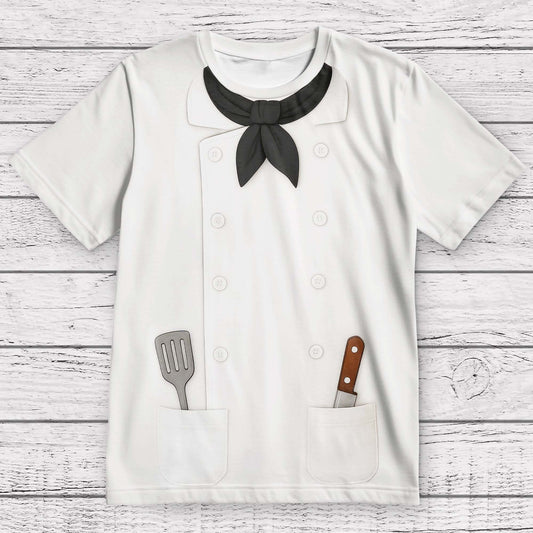 Bring Style To Your Cooking With Chef's Uniform, Spatula, Kitchen Knife
