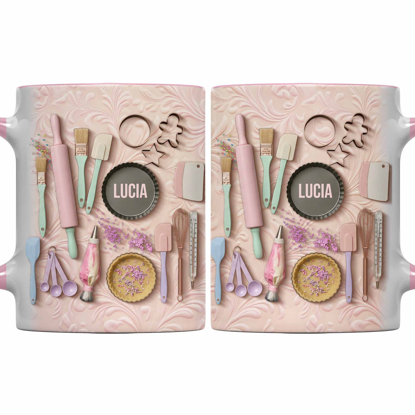 Personalized Mug With Art Supplies For Craft Lovers