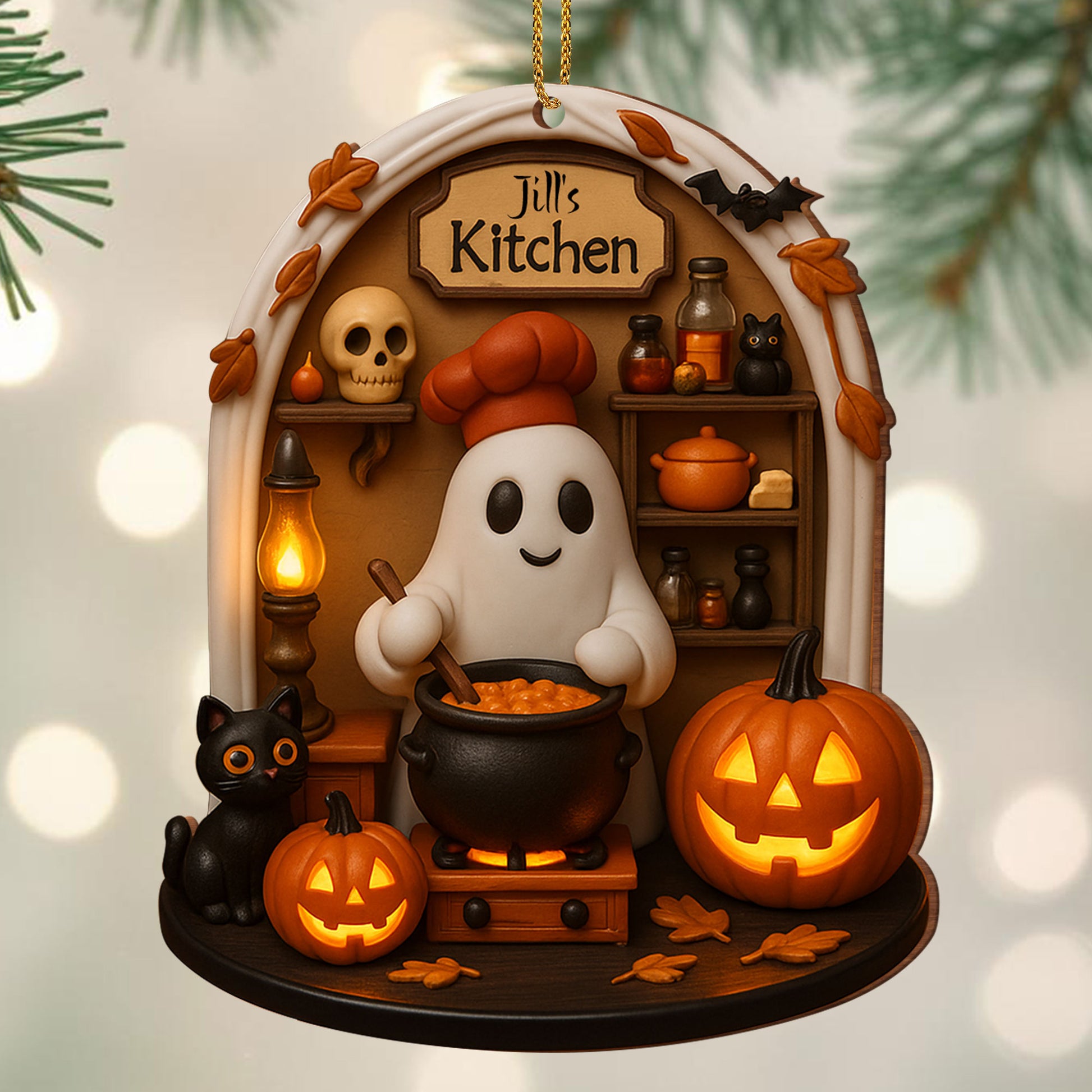 Jill's Kitchen, Ghost Cooking In A Cauldron
