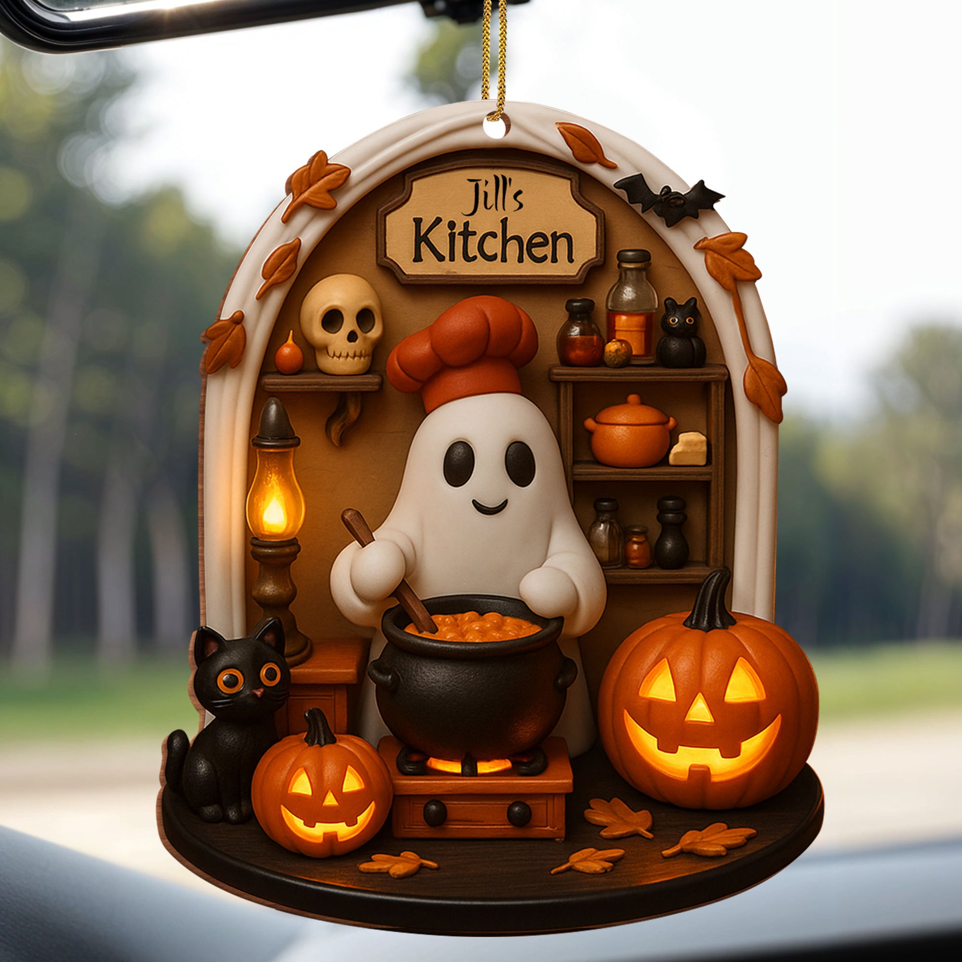 Jill's Kitchen, Ghost Cooking In A Cauldron