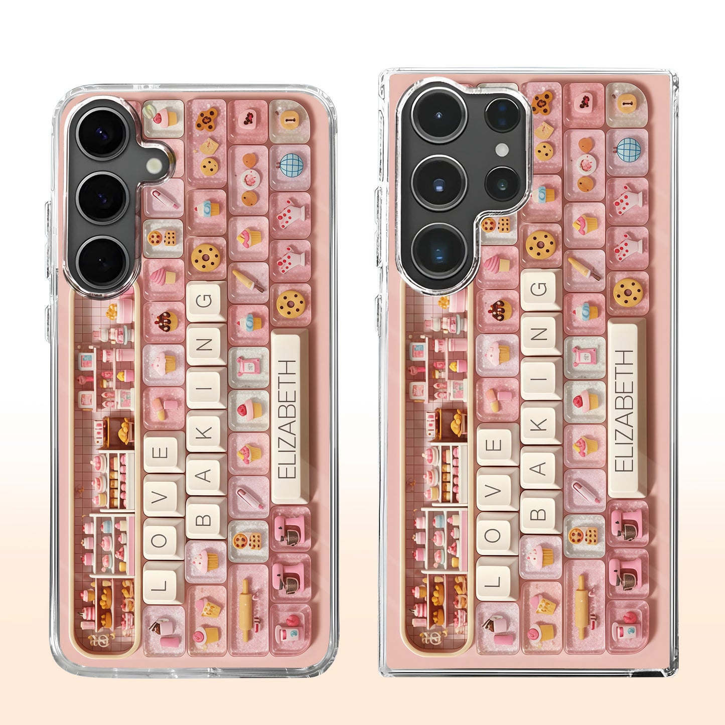 I Love Baking, Bakery Items Oven Apron Mixing Bowl