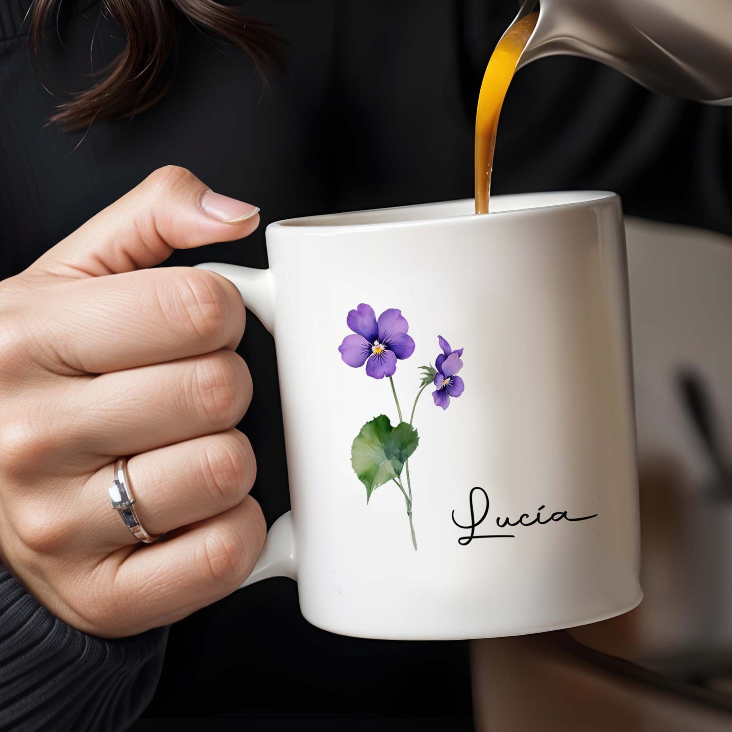 Admire The Beauty Of Pansies Every Morning