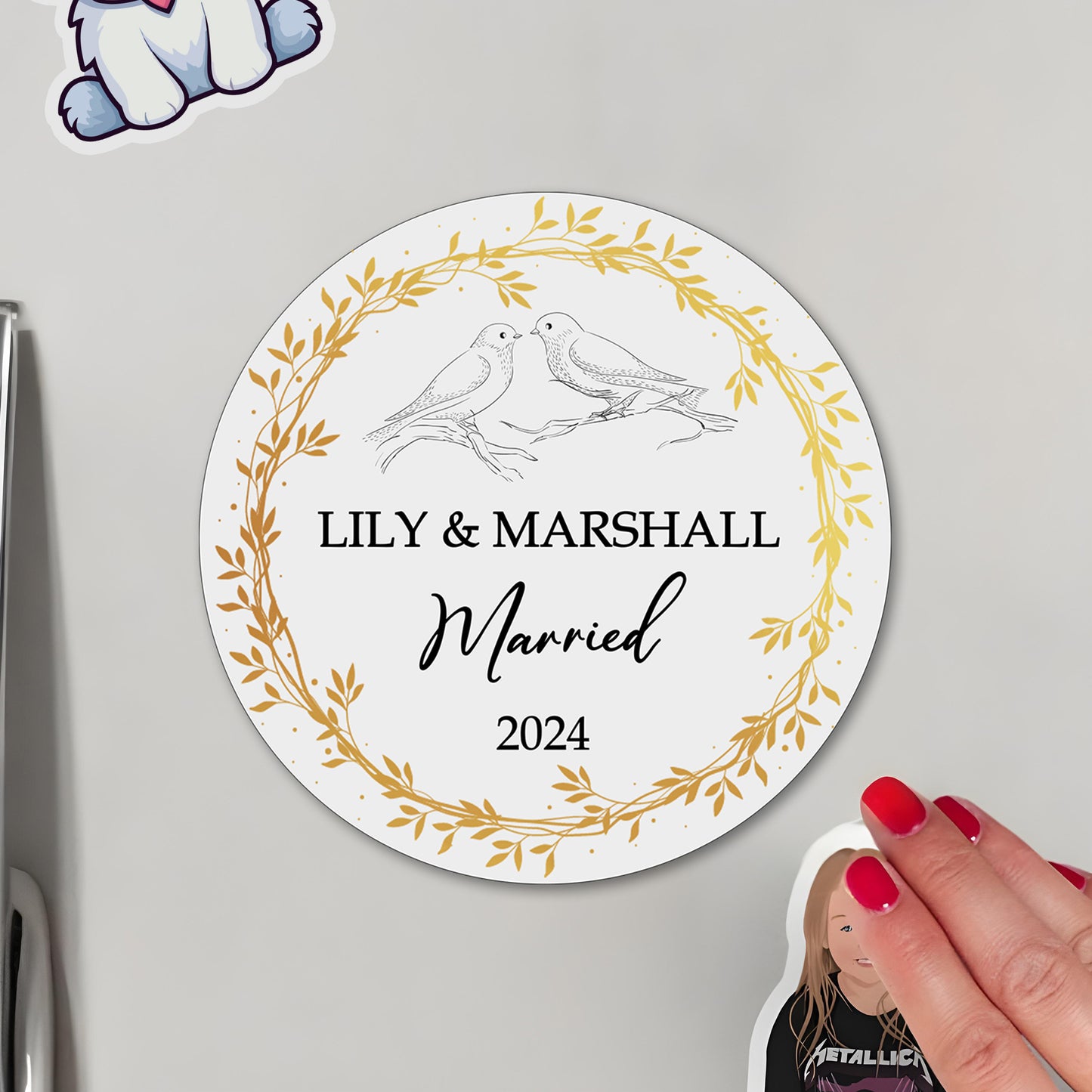Celebrate Your Love Everyday With Custom Magnet