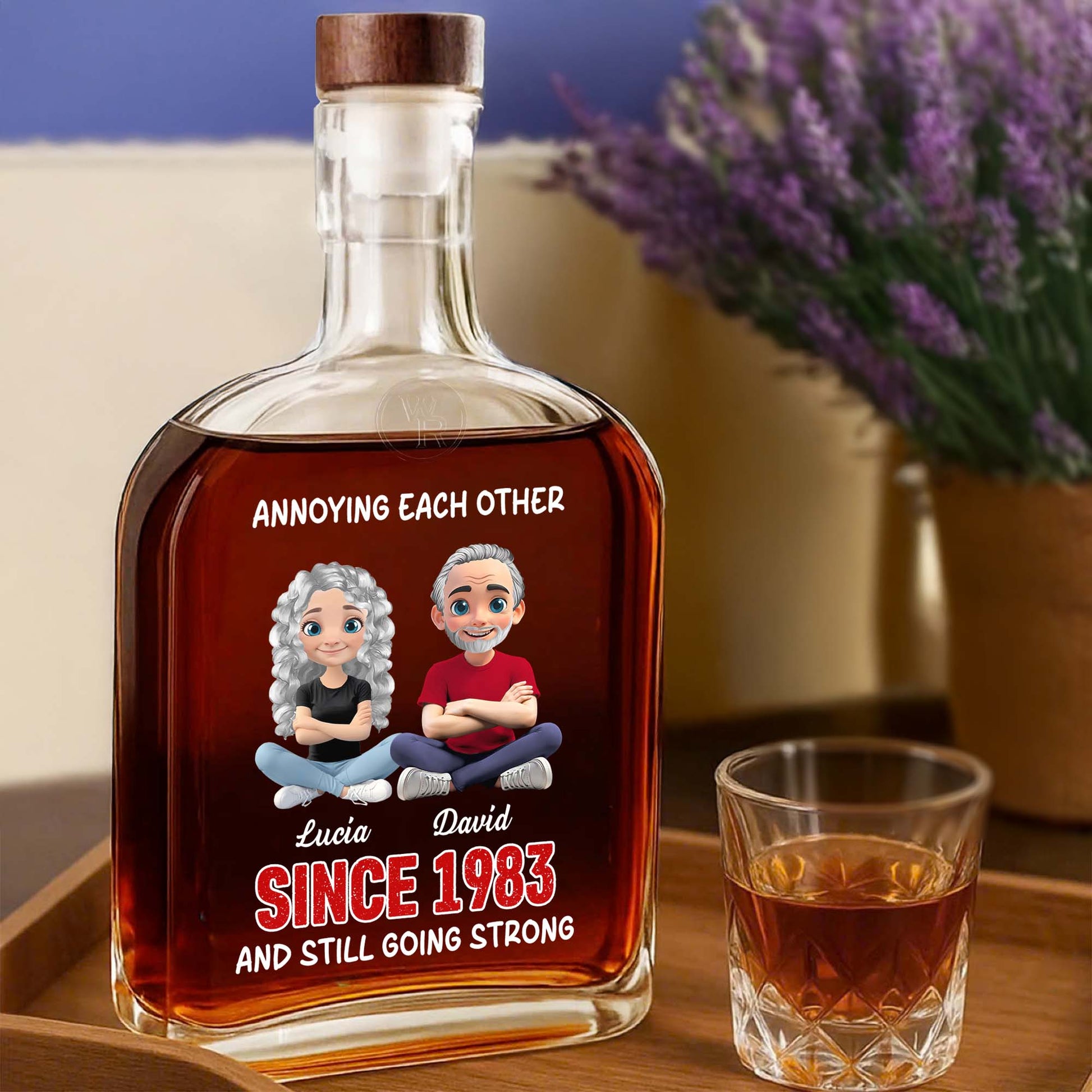 Annoying Each Other Since, Cartoon Figures