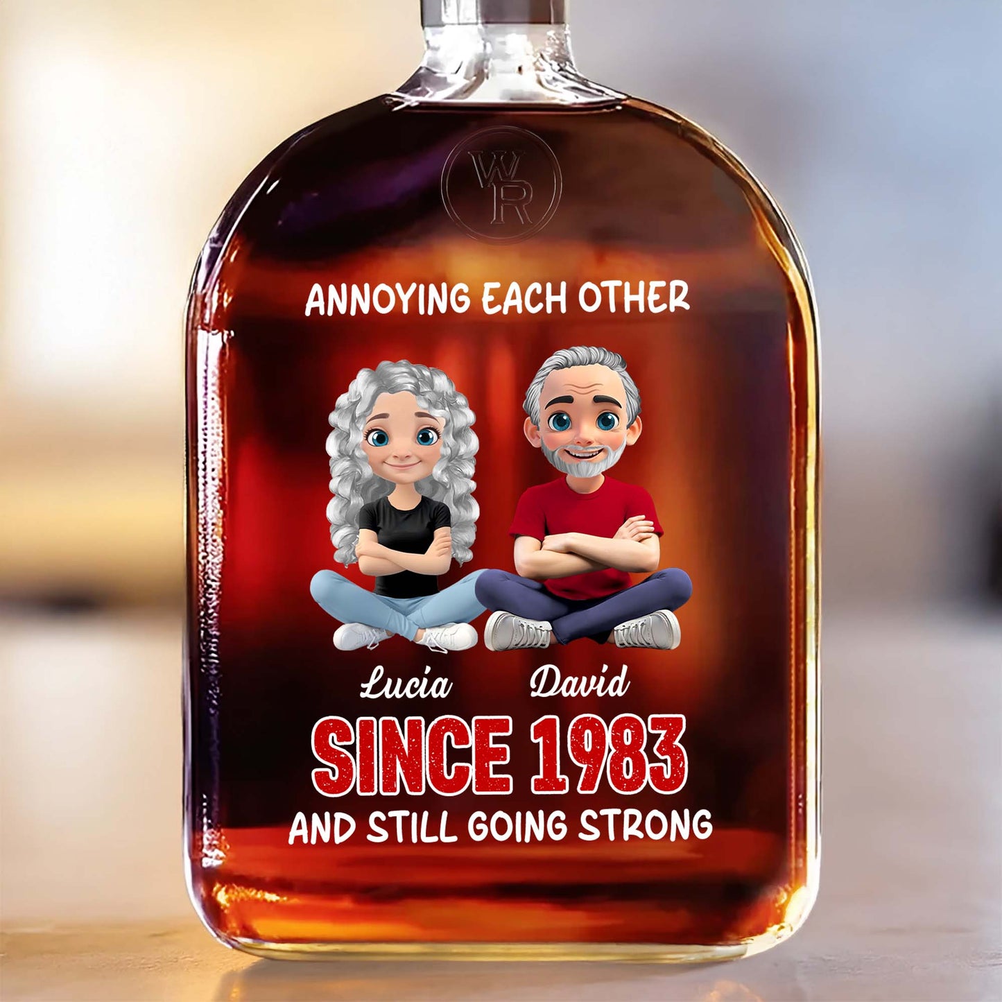 Annoying Each Other Since, Cartoon Figures