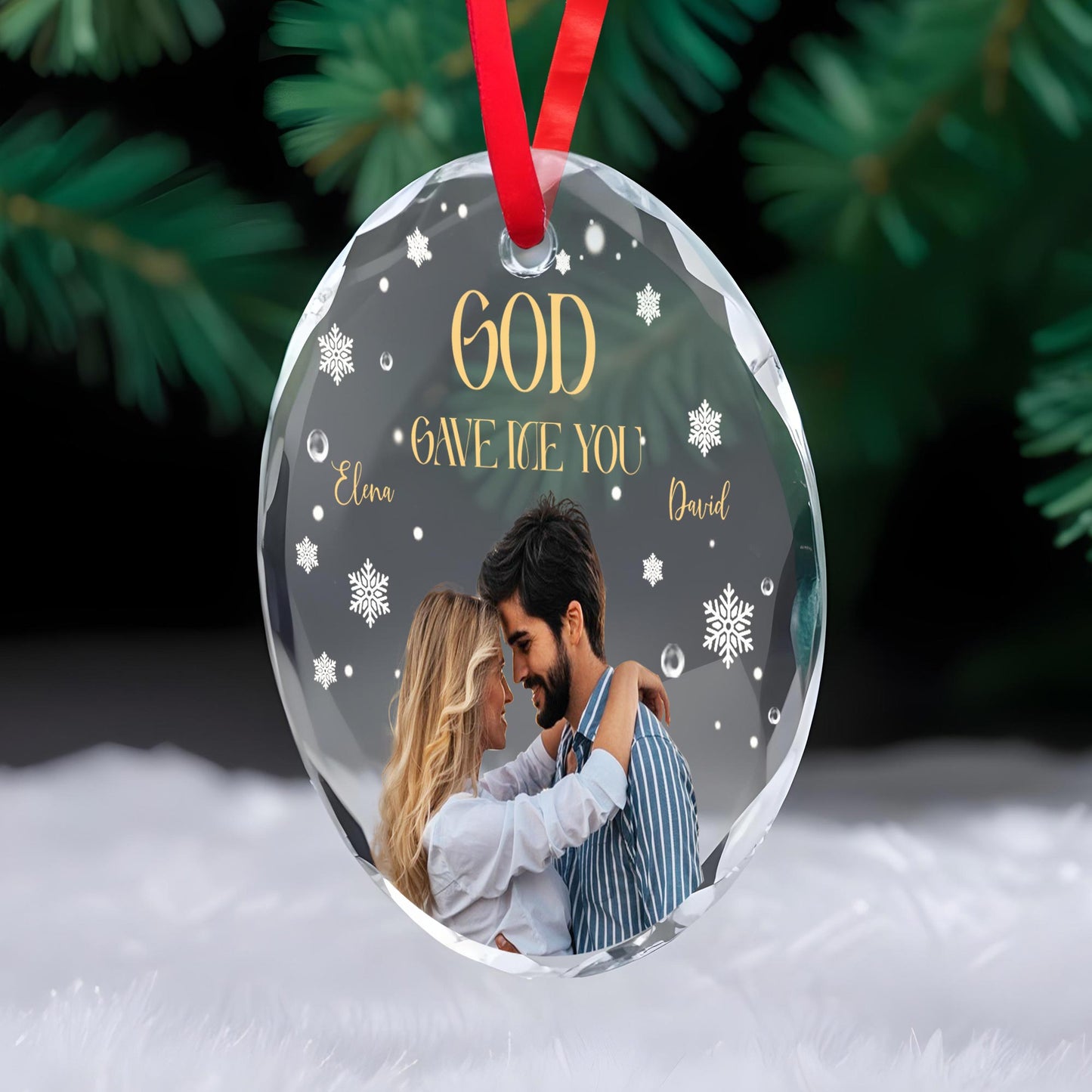 God Gave Me You, Featuring a Romantic Couple, Perfect for Anniversaries