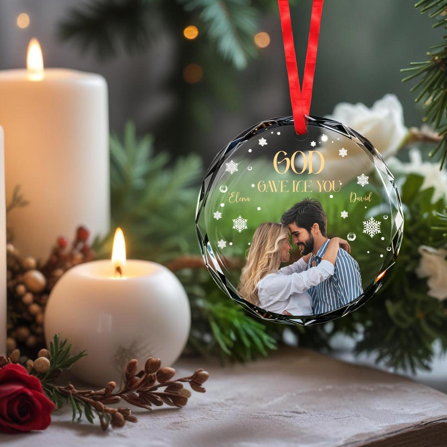 God Gave Me You, Featuring a Romantic Couple, Perfect for Anniversaries