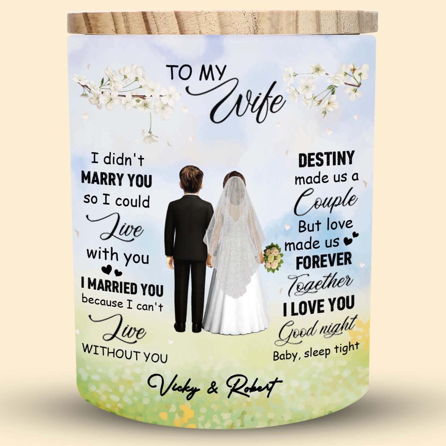 To My Wife Destiny Made Us Forever Together