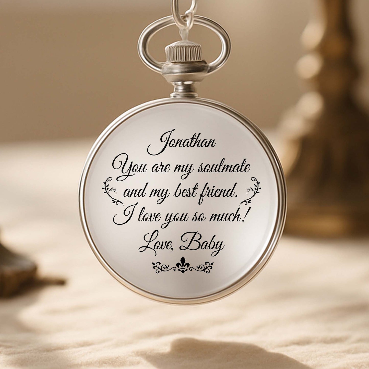 You Are My Soulmate And My Best Friend, Floral Accents