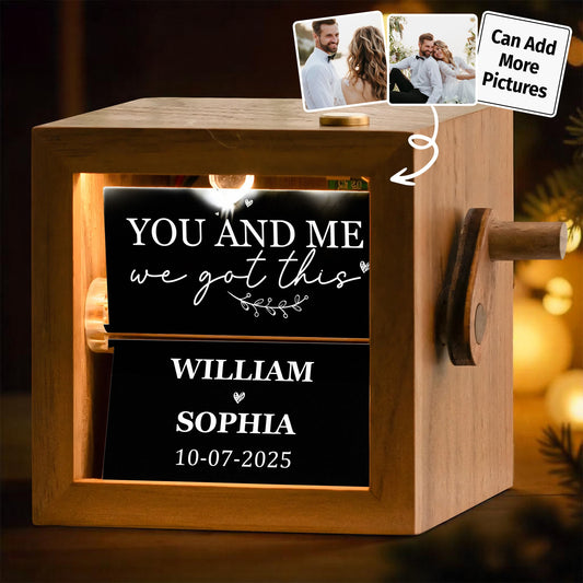 You And Me We Got This, Heart, LED Lights