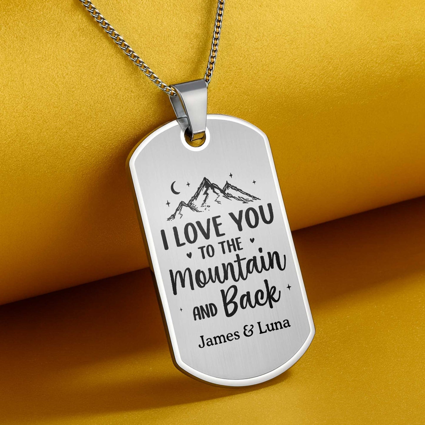I Love You To The Mountain And Back Necklace