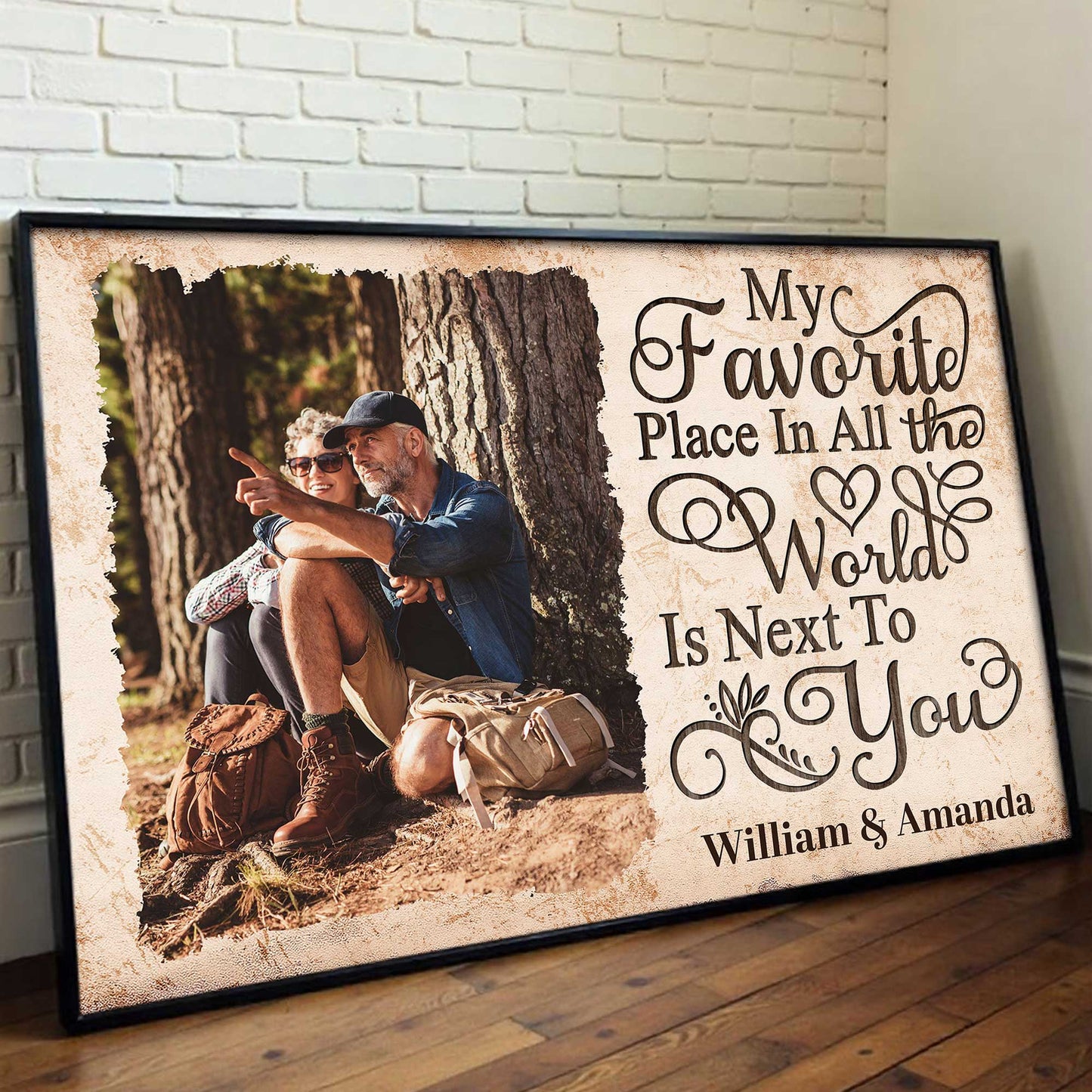 My Favorite Place Is Next To You, Couple Under Trees