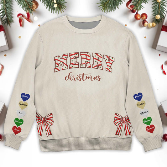 Merry Christmas Festive Ornaments Sweatshirt