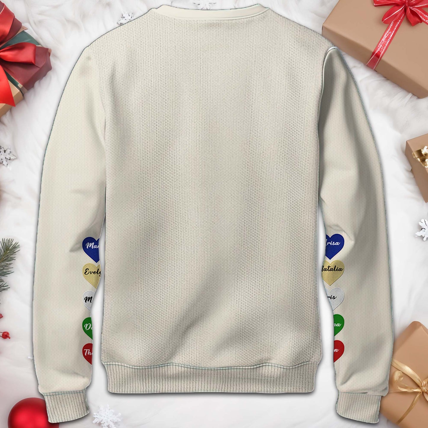 Merry Christmas Festive Ornaments Sweatshirt